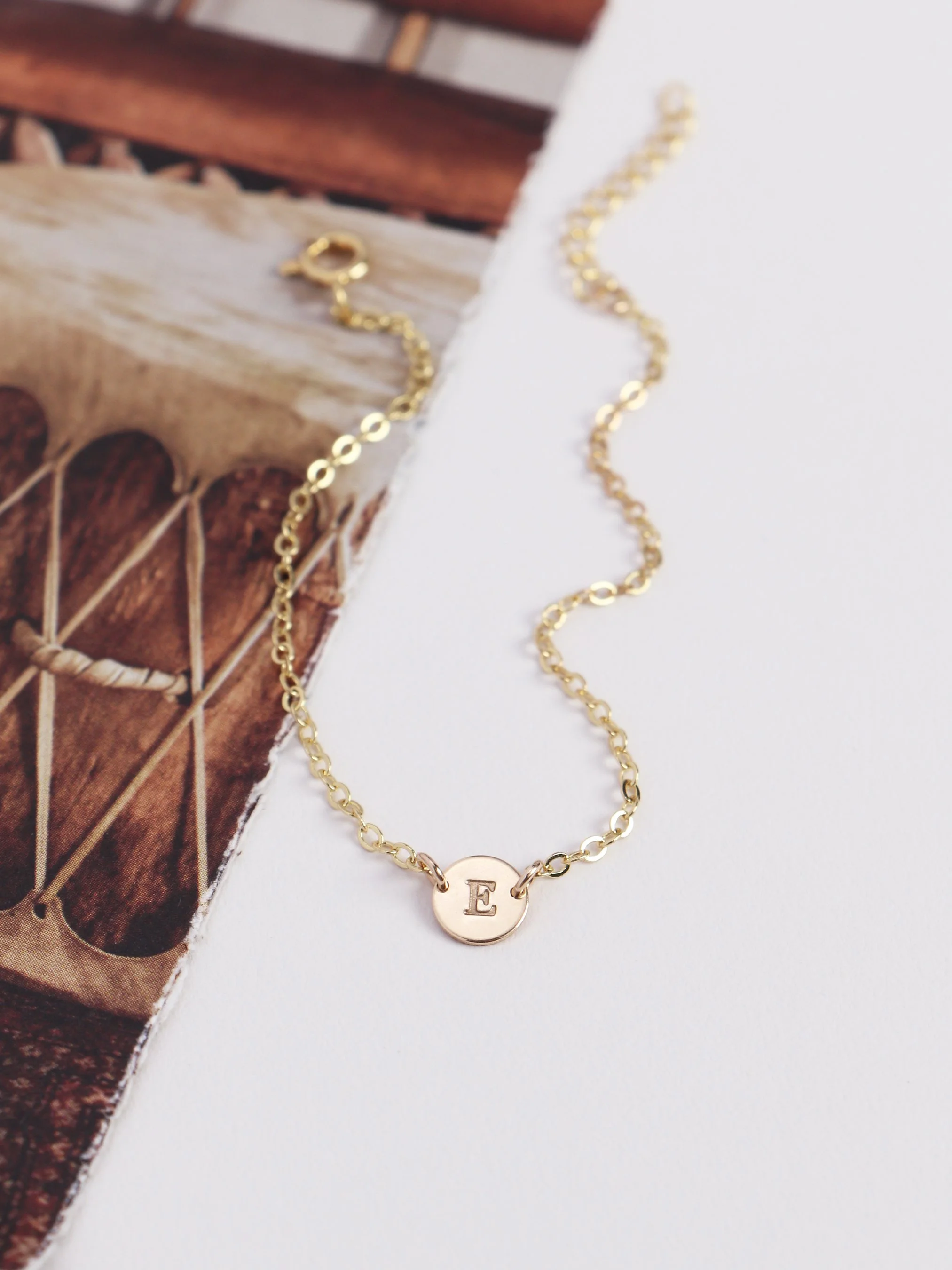 6MM Disc Bracelet B207AM