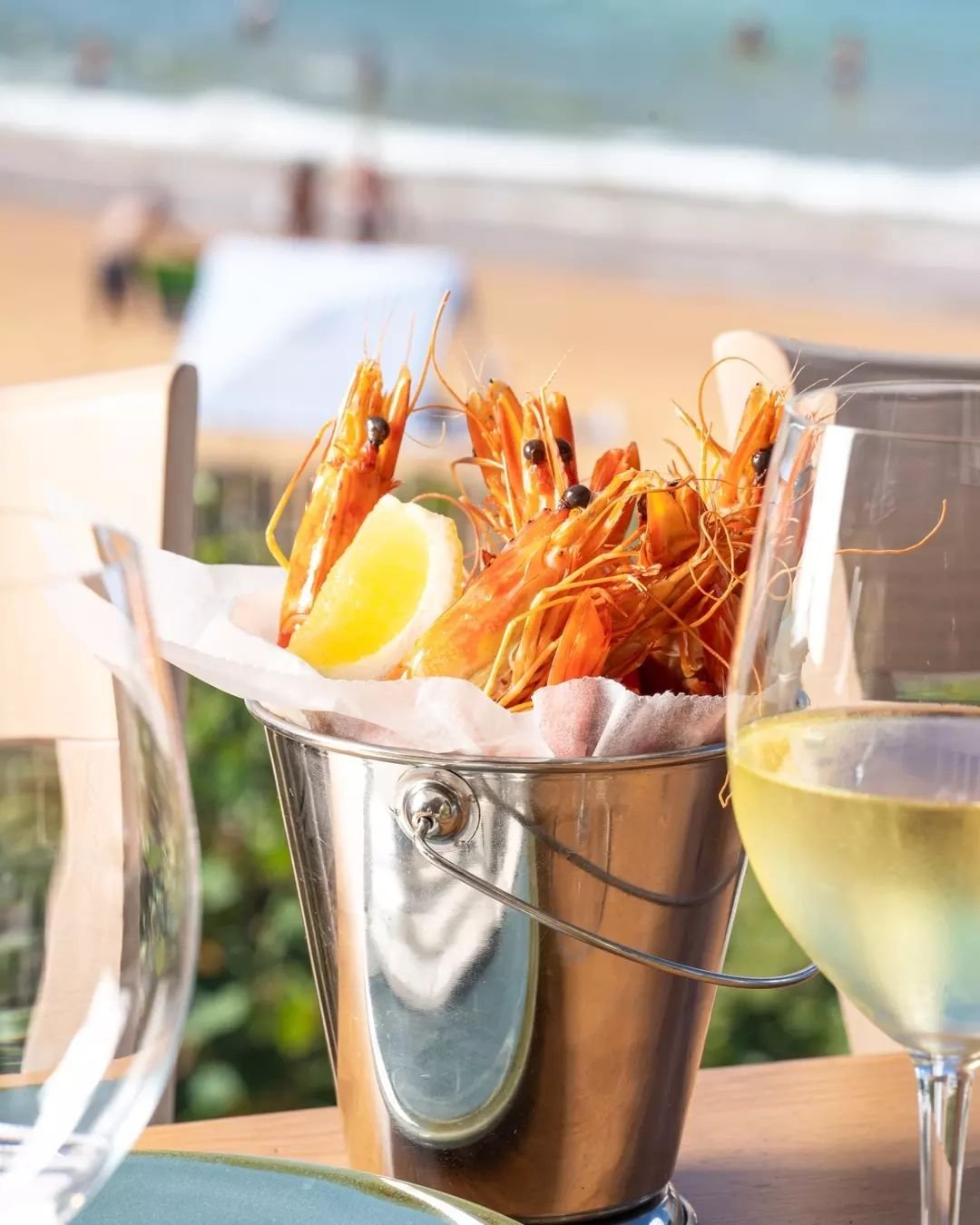Who's ready for a Prawn Bucket with an ocean view?