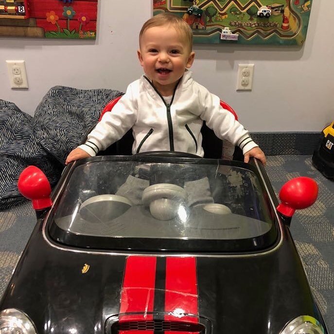 Jake riding into his appointment like a boss!! 🚗😁 #Pediatric #Dentistry #Westchester #Smile #HealthyTeeth #HealthySmile #NYPediatricDentistry #RyeMoms #GreenwichMoms #Children #Kids #PediatricDentistry #EverythingWestchester