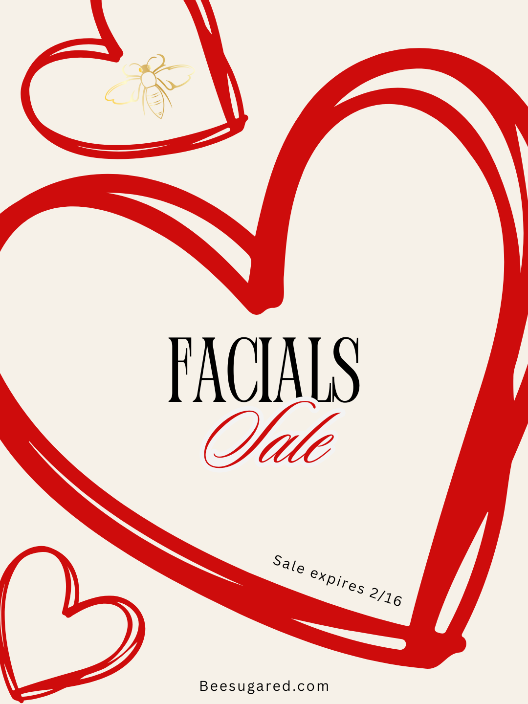 VDAY SALE - Facials