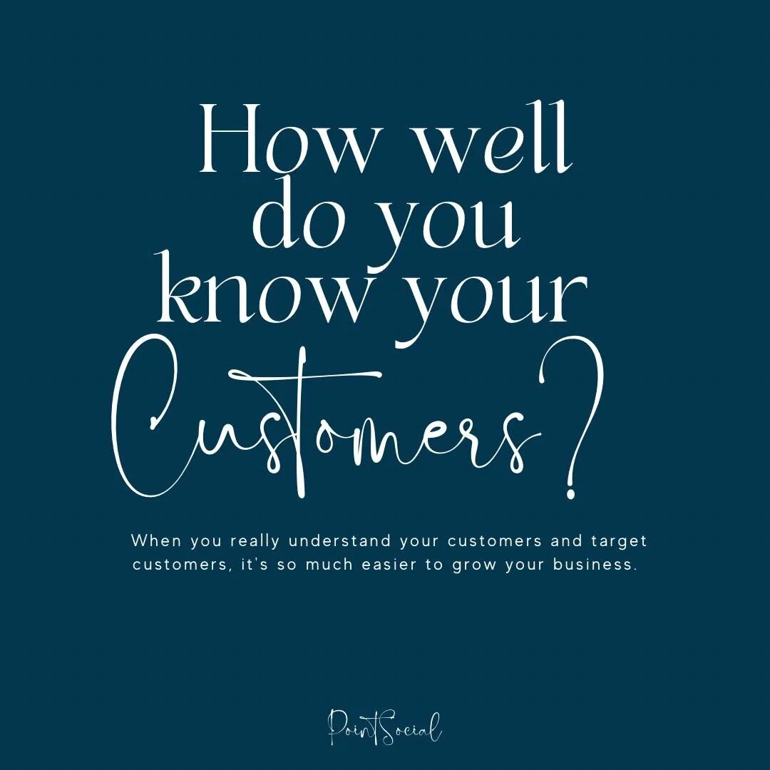 When you really understand your customers and target customers, it's so much easier to grow your business.

Knowing what motivates them to buy your products. What their expectations are. The emotional need the product fulfills. All help you to create
