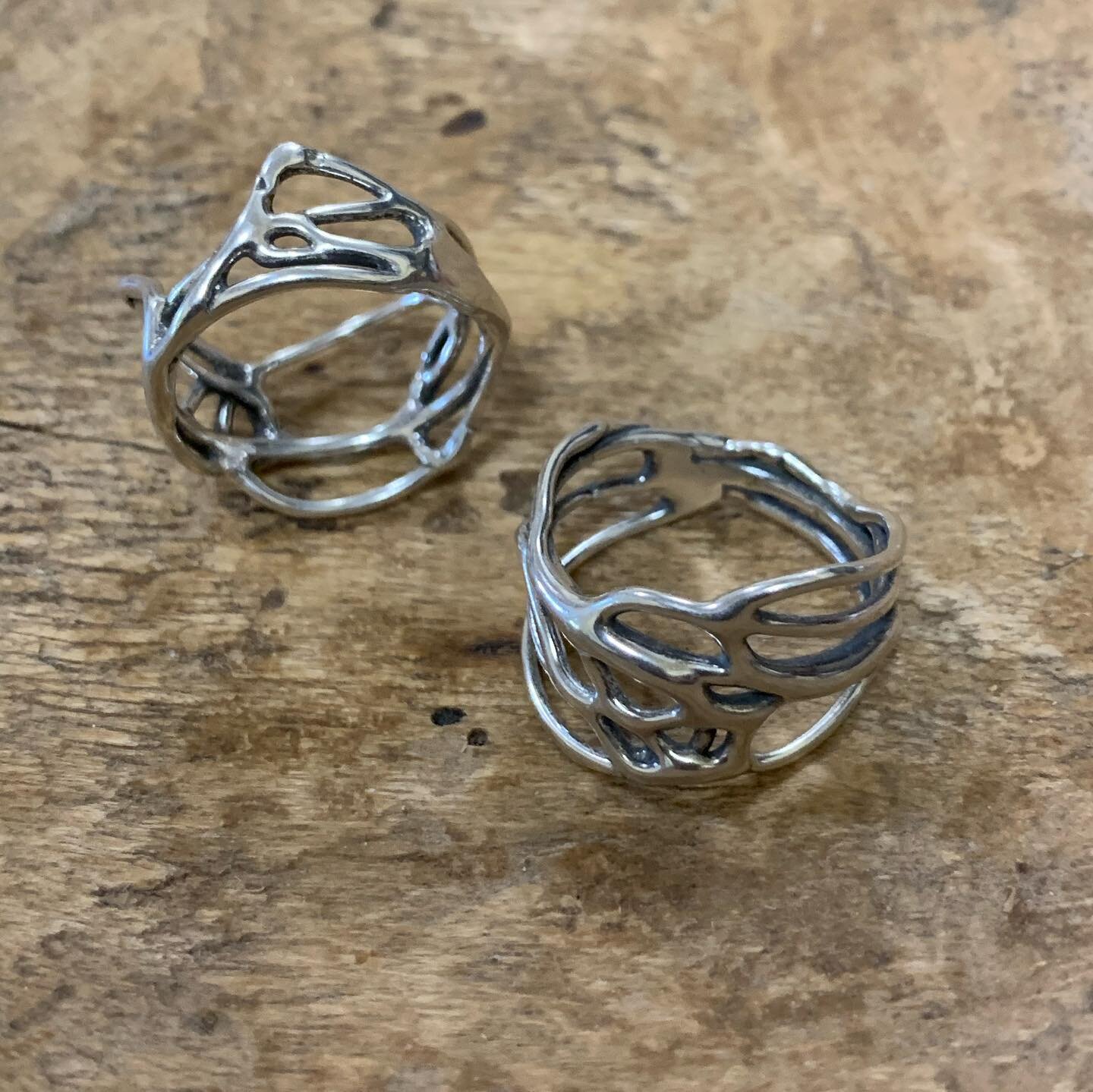 They&rsquo;re back! Sterling Silver Imagination Rings. Sizes 5-10. No two alike. $40

#rings #sterlingsilverjewelry #oneofakindjewelry #idahoartist #ketchumidaho #sunvalleyidaho #createeveryday #staytruetoyou #peaceandlove #freeformjewelry #gratitude