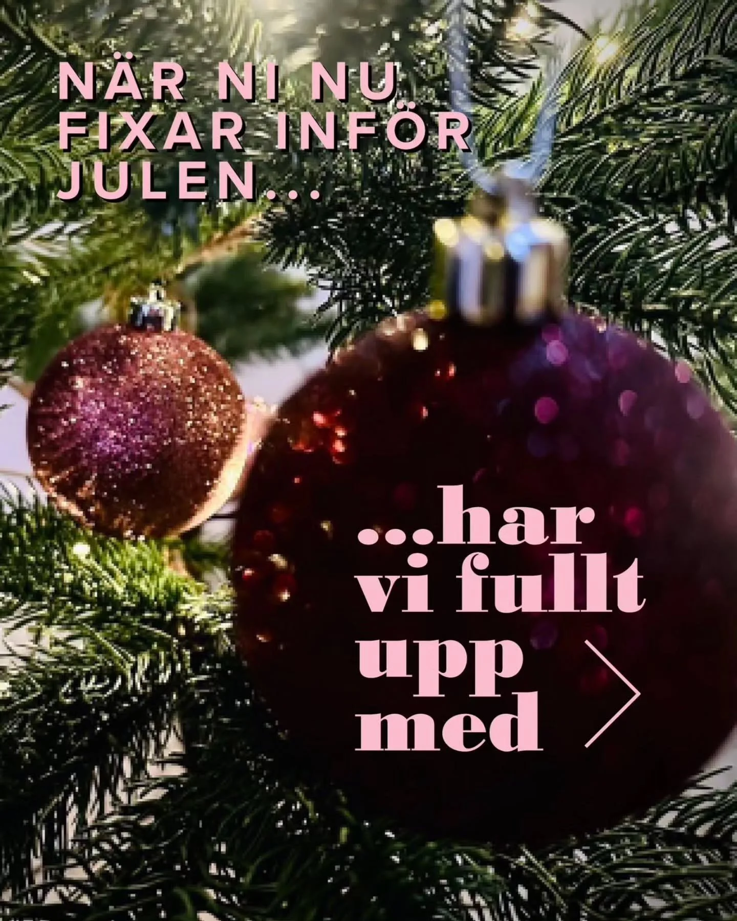Vi vill lyfta p&aring; hatten och s&auml;ga TACK! f&ouml;r f&ouml;rtroendet p&aring; m&aring;nga roliga uppdrag, vilka fantastiska kunder vi har f&aring;tt &auml;ran att jobba med under 2025! 

Och TACK! till alla samarbetspartners och HURRA! f&ouml;