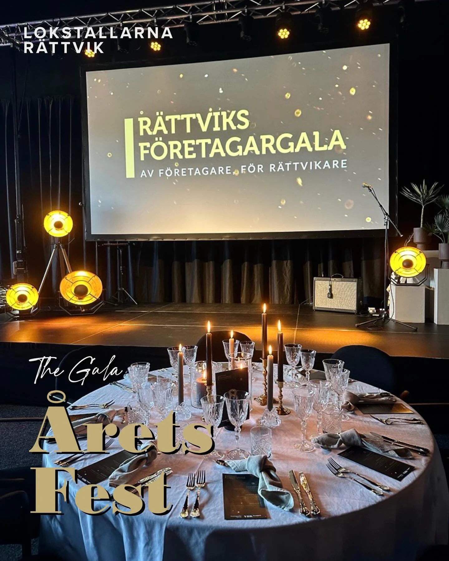 ✨️VILKEN GALAKV&Auml;LL!✨️

WOW! 
Vilken kv&auml;ll vi fick till h&ouml;rni, premi&auml;ren av R&auml;ttviks nya F&ouml;retagargala tillsammans med @foretagarnarattvik i anrika Lokstallarna - vilken pangkv&auml;ll💫 

Till dig som var d&auml;r, hur v