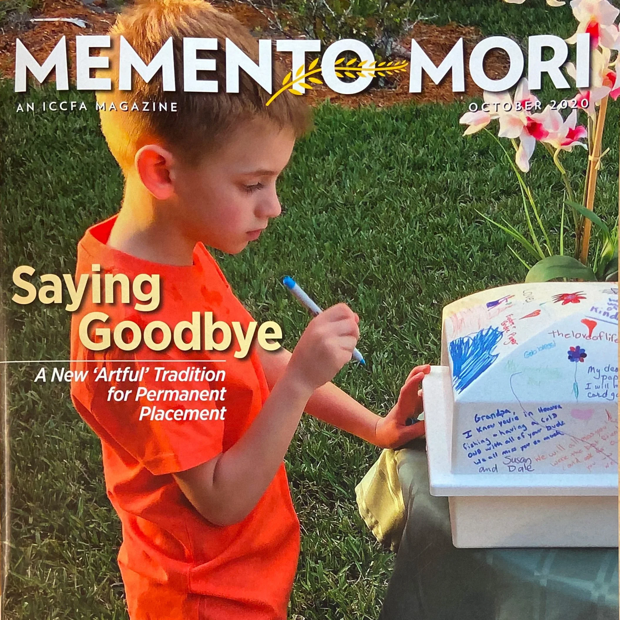 October 2020: Saying Goodbye – A New Artful Tradition for Permanent Placement