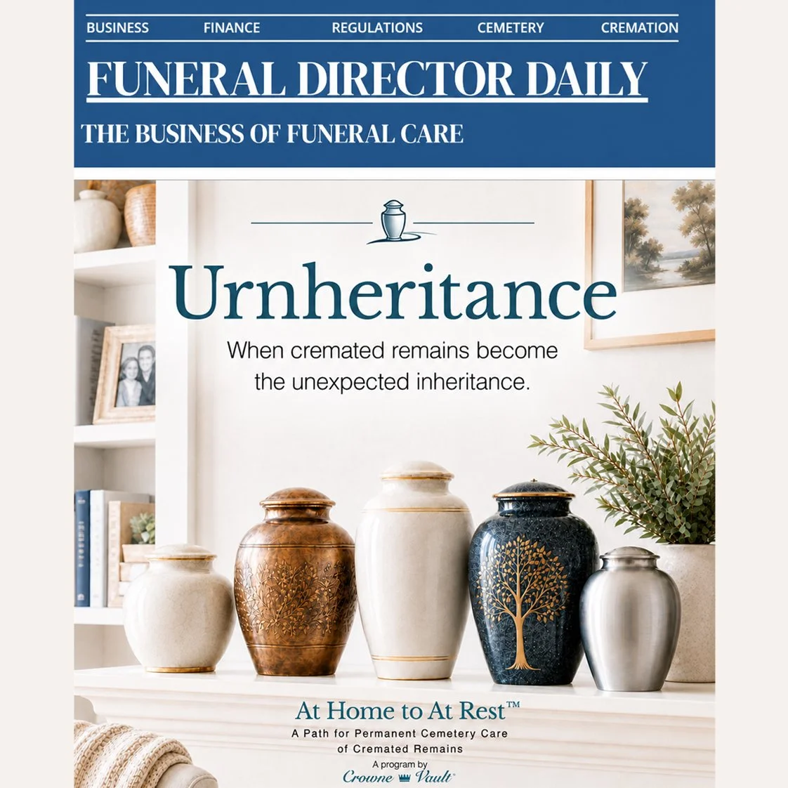 A New Initiative creating a Path for Permanent Placement of Cremated Remains