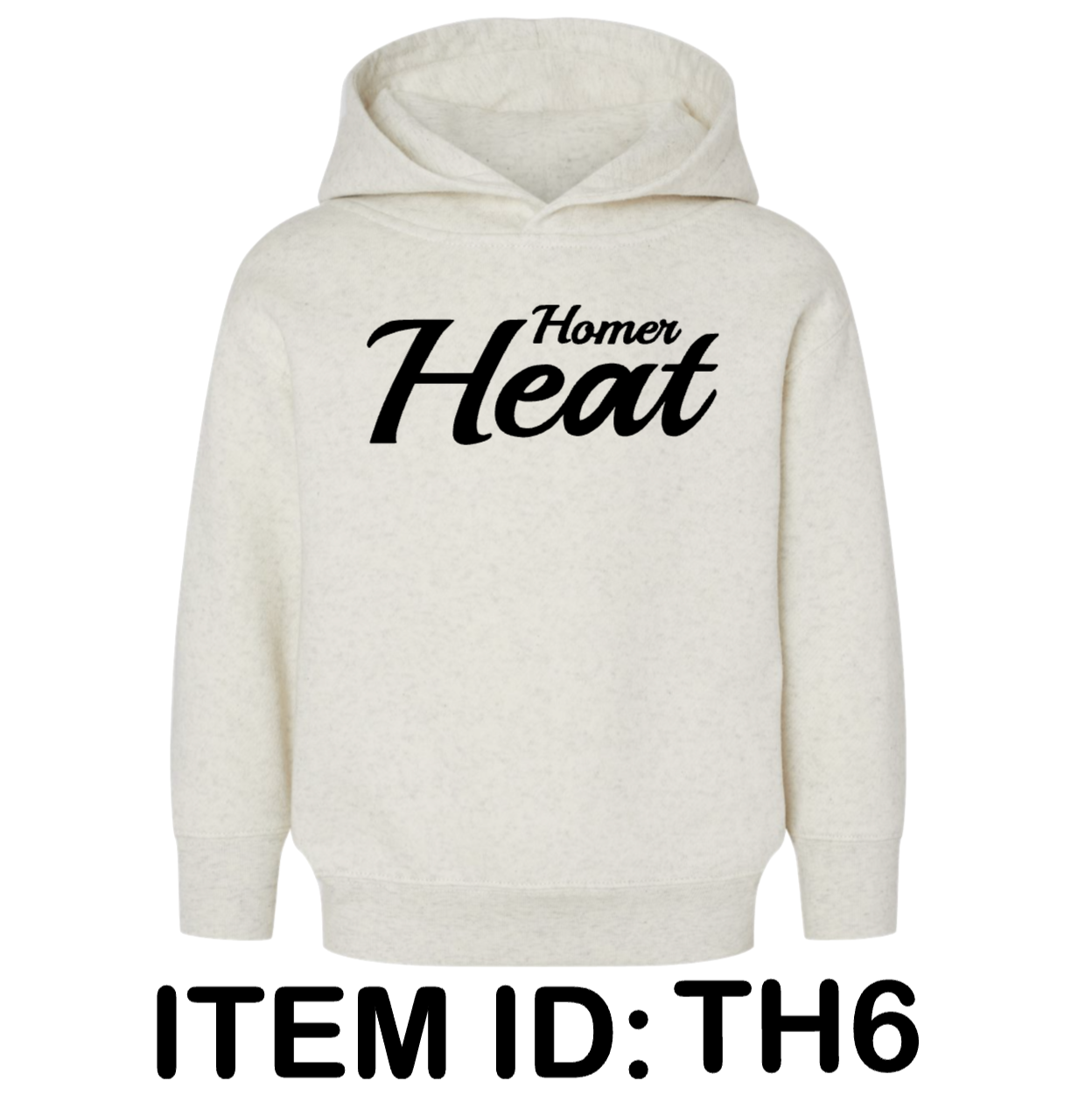 $22 Rabbit Skins - Toddler Pullover Fleece Hoodie - 3326 Color Shown:  Natural Heather 
  Spec Sheet  📏