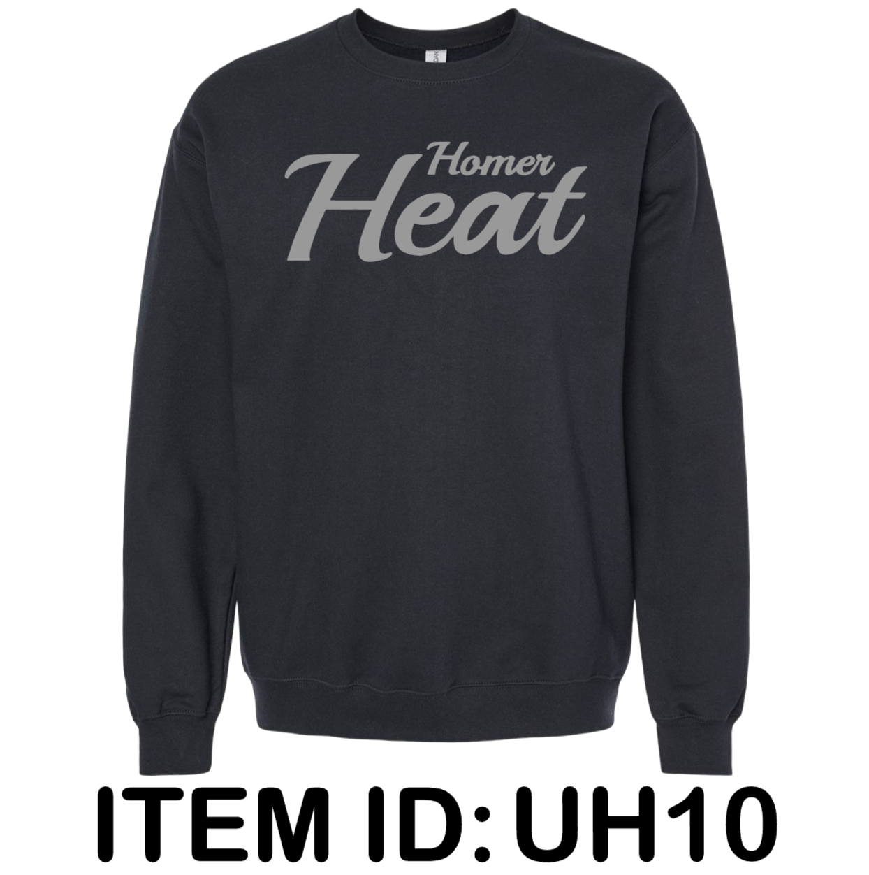 $40 Gildan - Unisex Softstyle® Midweight Crewneck Sweatshirt - SF000 Color Shown:  Black 
  Spec Sheet  📏