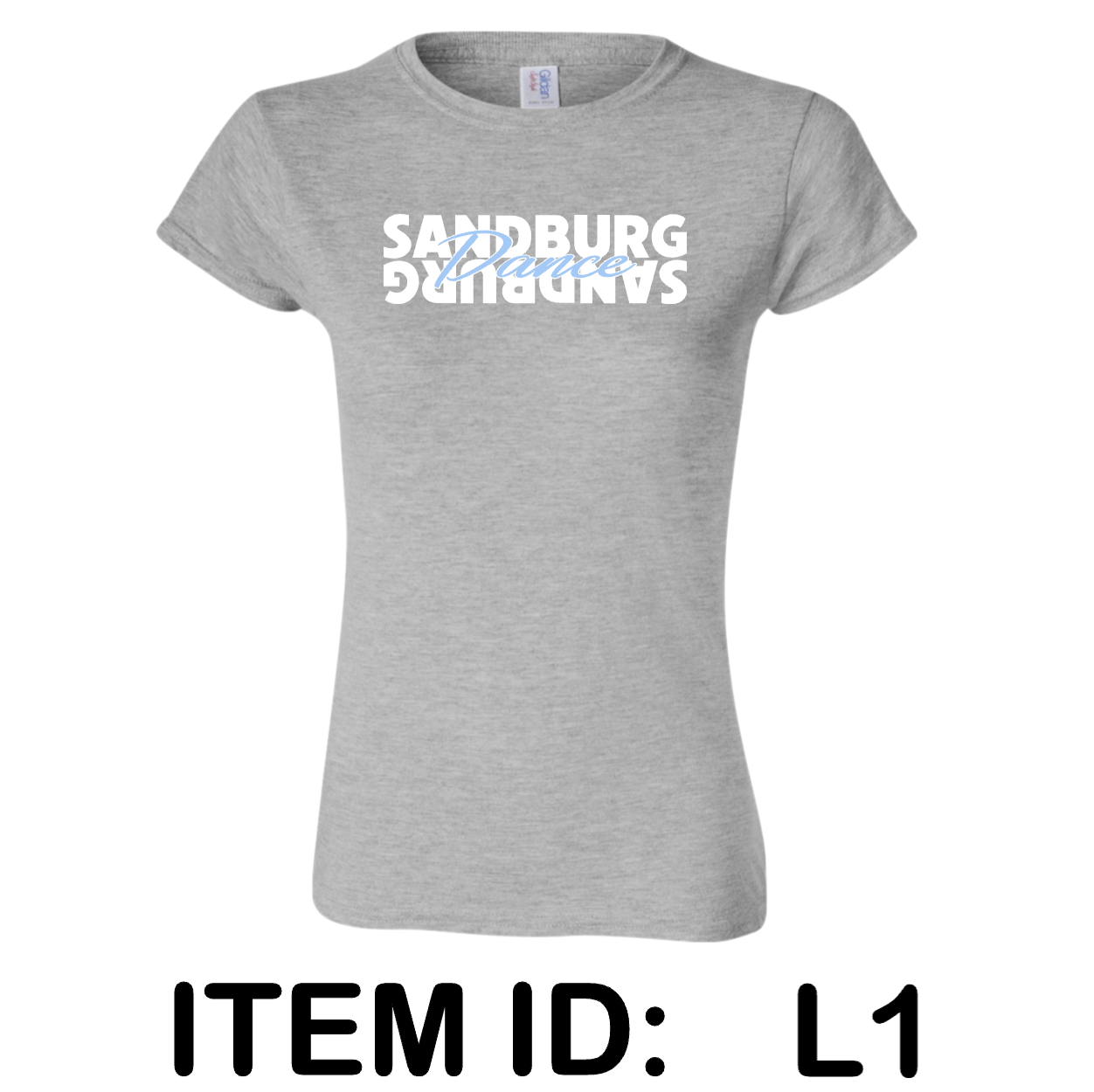 $23 Gildan - Women's Softstyle® T-Shirt - 64000L Color Shown:  Sport Grey 
  Spec Sheet  📏