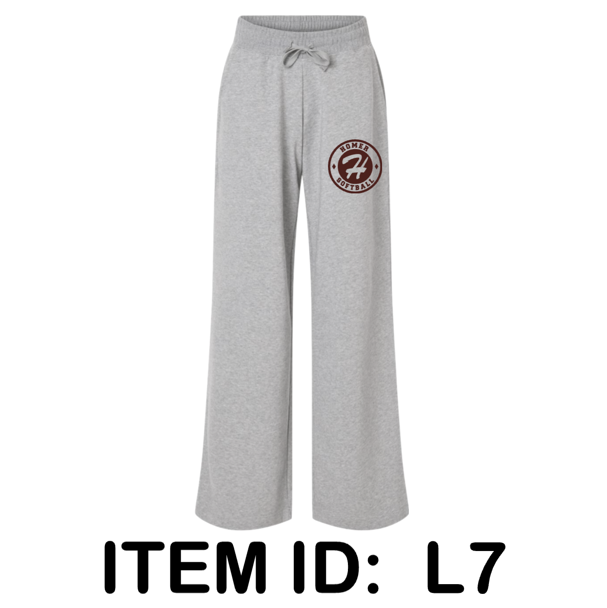$40 American Apparel - Women's French Terry Wide Leg Pants - FTP00 Color Shown: Heather Grey 
  Spec Sheet  📏