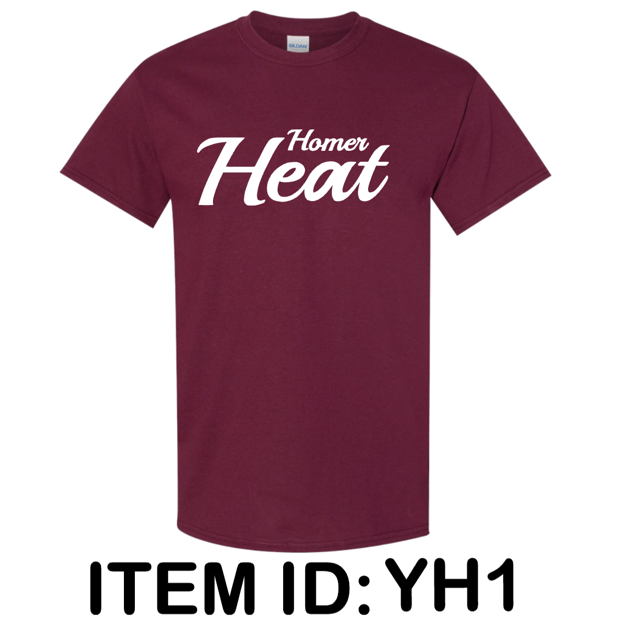 $17  Gildan - Youth Heavy Cotton™ T-Shirt - 5000B  Color Shown:  Maroon 
  Spec Sheet  📏