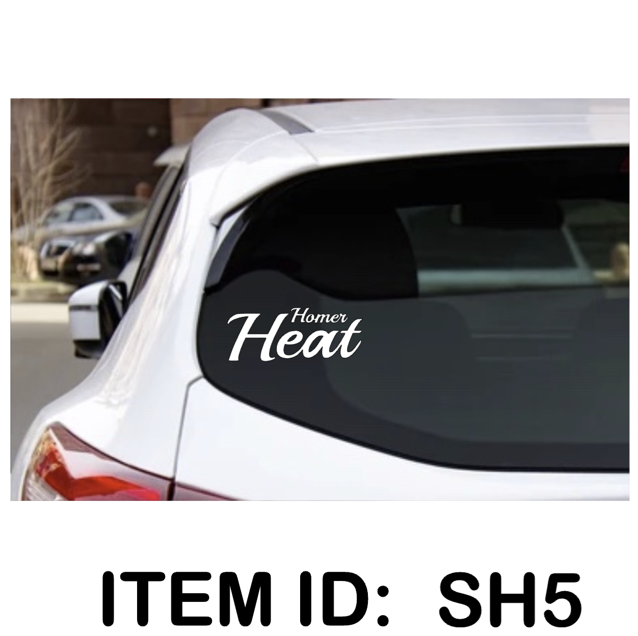 $15 Vehicle Window Decal. 