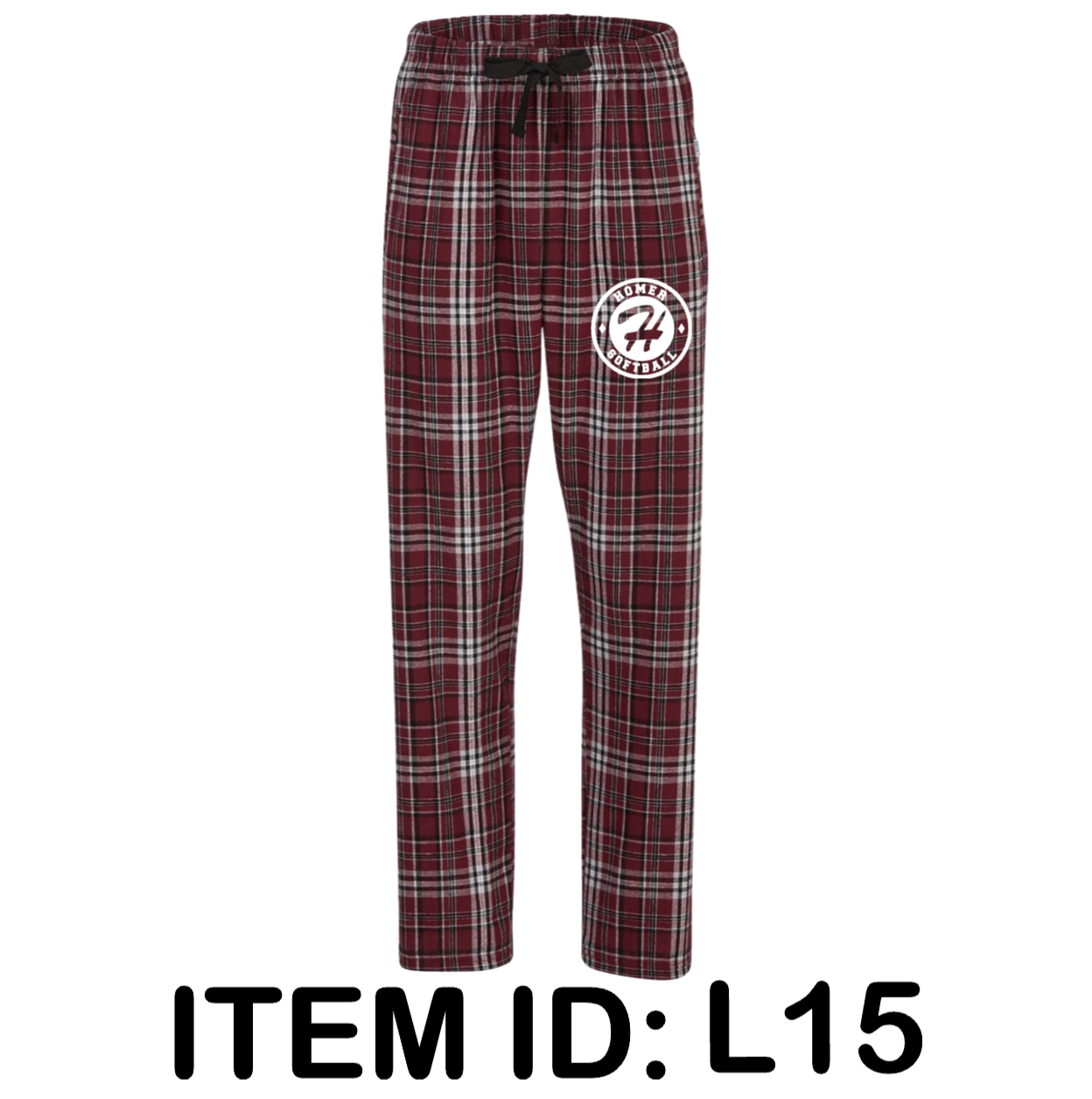 $40 Boxercraft - Women's Haley Flannel Pants - BW6620 Color Shown:  Maroon Plaid 
  Spec Sheet  📏