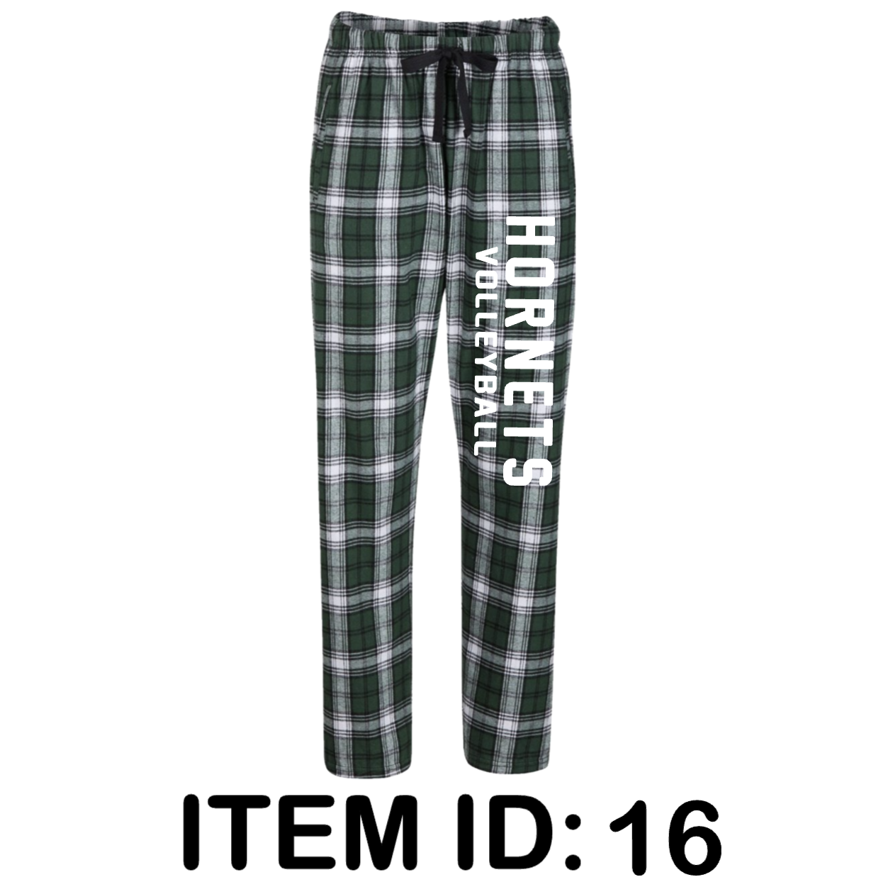 $40. Boxercraft - Flannel Pants - BW6620. Adult, Ladies Fit, Green / White Plaid.