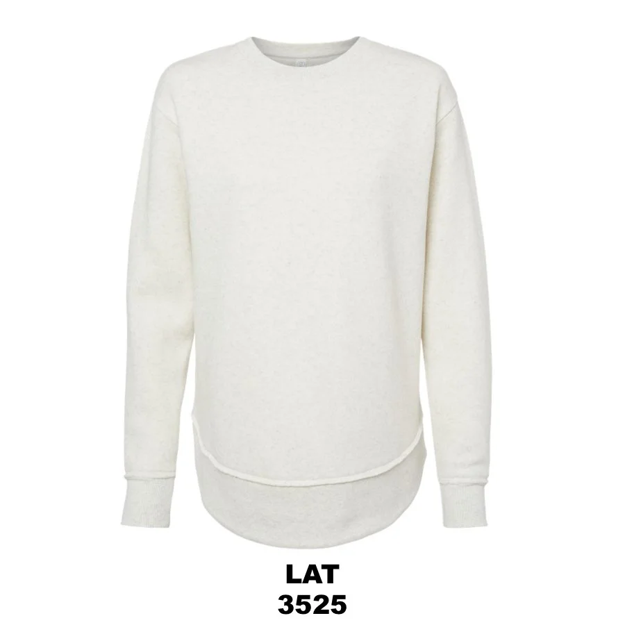 $42 Women's Weekend Fleece Crewneck Sweatshirt🌟 Color Shown:  Natural Heather 
  Spec Sheet  📏