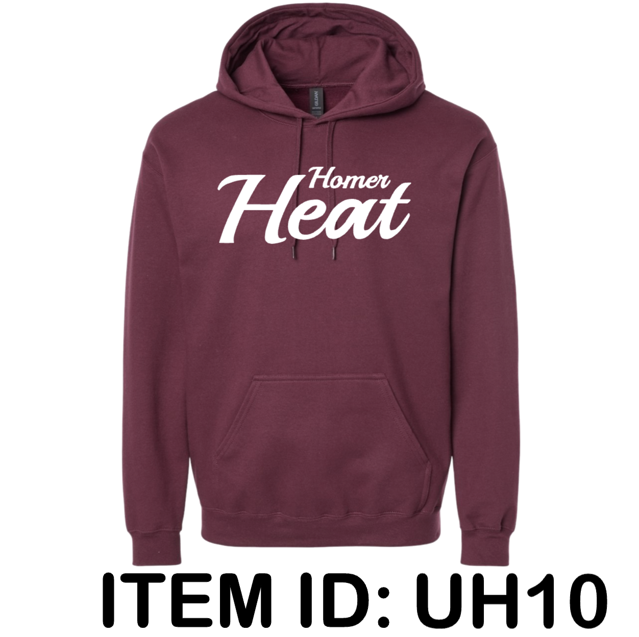 $43 Gildan - Unisex Softstyle® Midweight Hooded Sweatshirt - SF500 Color Shown: Maroon 
  Spec Sheet  📏