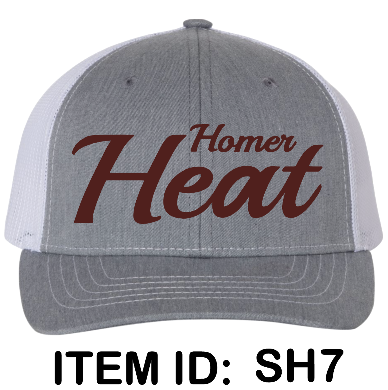 $25 Richardson - Youth Trucker Snapback Cap - 112Y Color Shown:  Heather Grey/White 
  Spec Sheet  📏