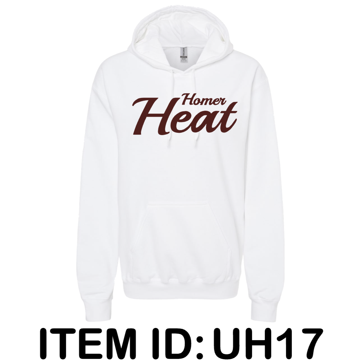 $43 Gildan - Unisex Softstyle® Midweight Hooded Sweatshirt - SF500 Color Shown: White 
  Spec Sheet  📏