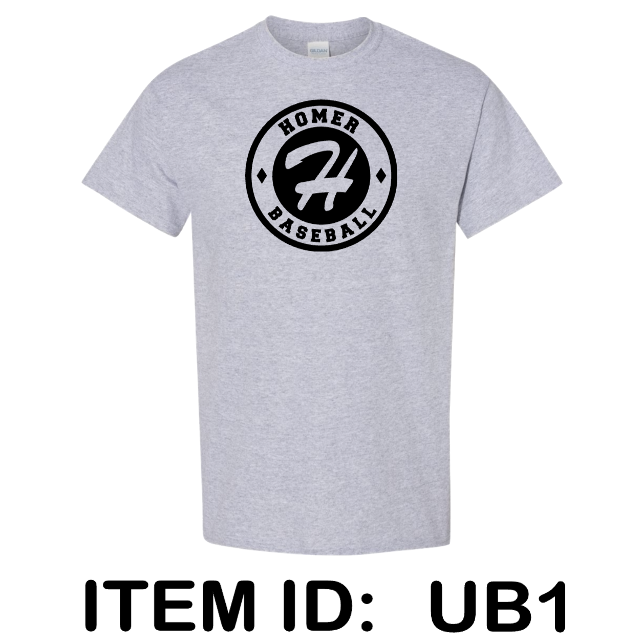 $19  Gildan - Unisex Heavy Cotton™ T-Shirt - 5000 Color Shown:  Sport Grey 
  Spec Sheet  📏