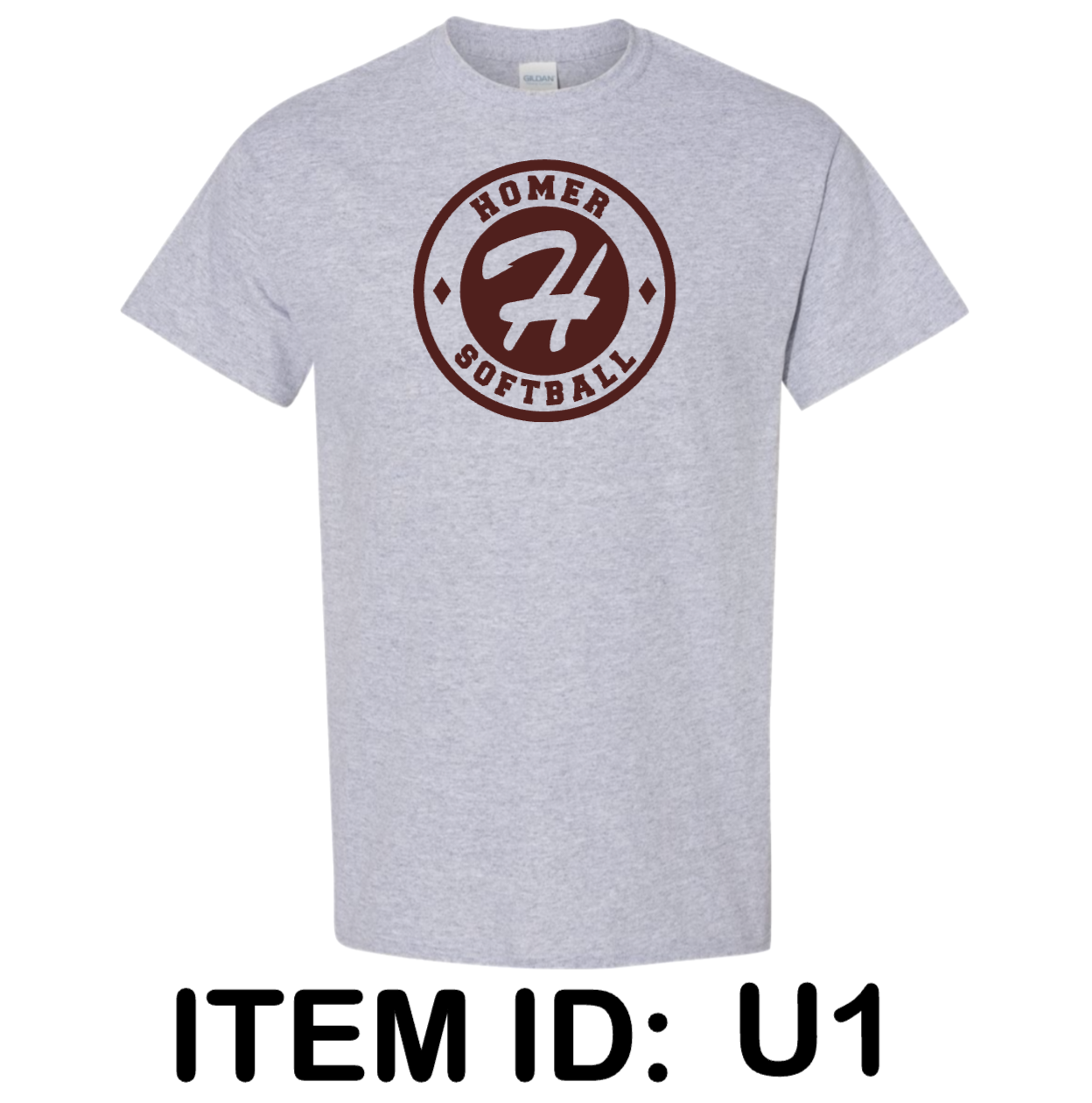 $19  Gildan - Unisex Heavy Cotton™ T-Shirt - 5000 Color Shown:  Sport Grey 
  Spec Sheet  📏