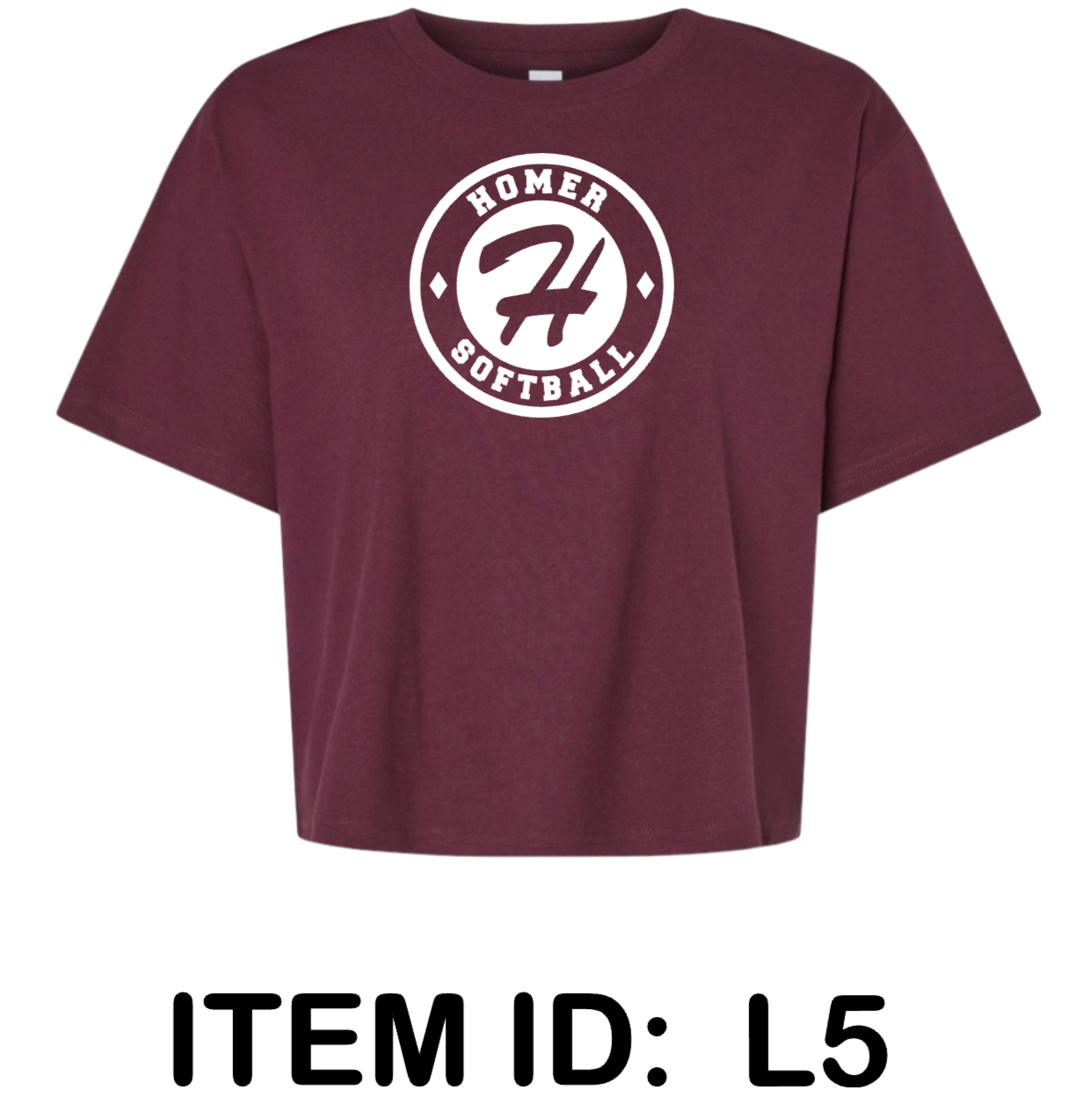 $21 American Apparel - Women's Fine Jersey Boxy Tee - 102 Color Shown:  Burgundy 
  Spec Sheet  📏