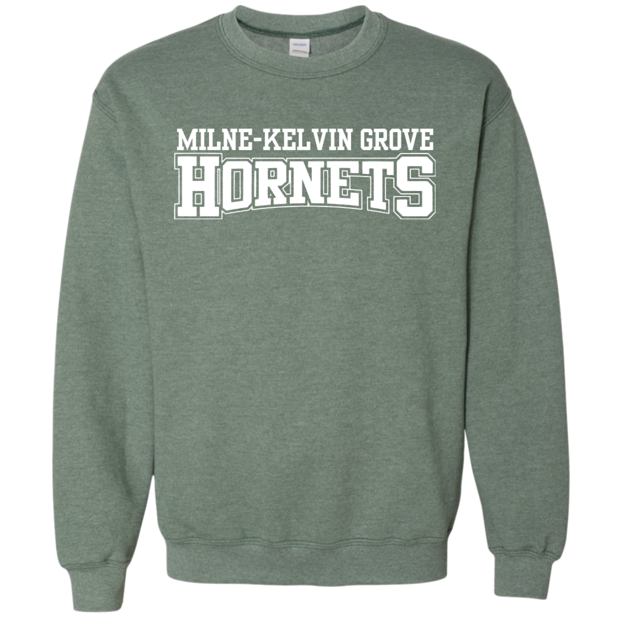    ITEM ID: U7   
   $36   
 
   
    Gildan - Unisex Heavy Blend™ Crewneck Sweatshirt - 18000 
  Available Color: Heather Dark Green 
      Spec Sheet  📏
   
 