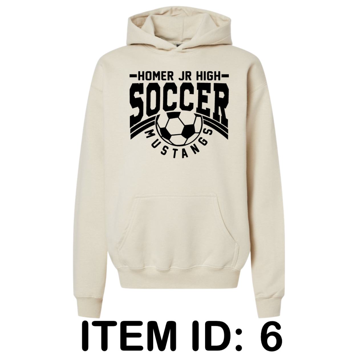 $40  Gildan Youth Softstyle® Midweight Hooded Sweatshirt - SF500B  Color Shown:  Sand 
  Spec Sheet  📏