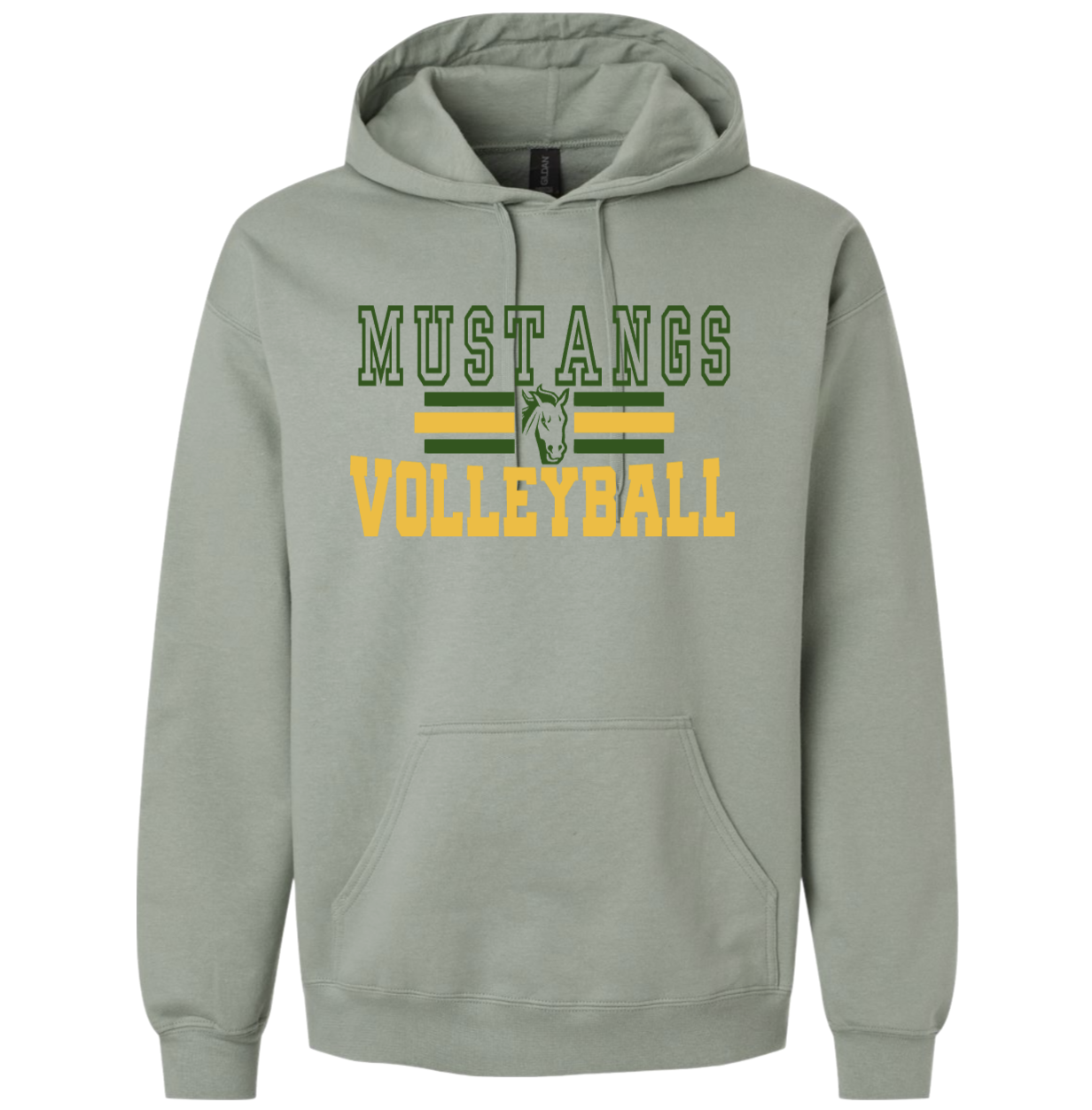    ITEM ID: U11   
   $44   
 
   
    Gildan - Unisex Softstyle® Midweight Hooded Sweatshirt - SF500 
    Color Shown: Sage 
      Spec Sheet  📏
   
 