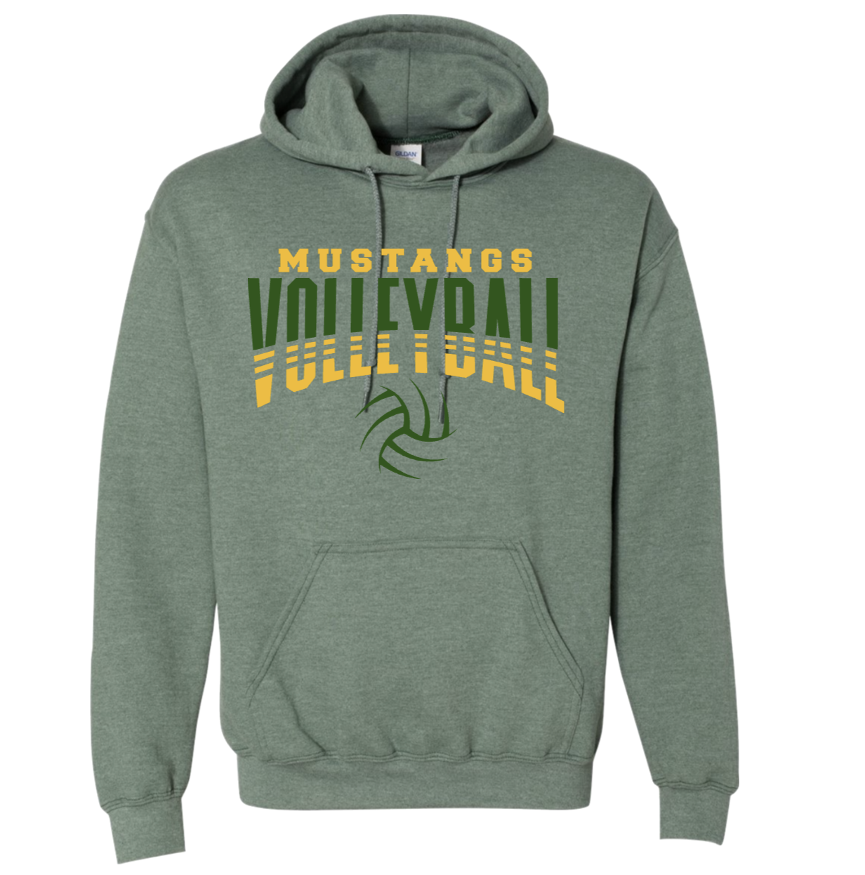    ITEM ID: U8   
   $40   
 
   
    Gildan - Unisex Heavy Blend™ Hooded Sweatshirt - 18500 
    Color Shown: Heather Dark Green 
      Spec Sheet  📏
   
 