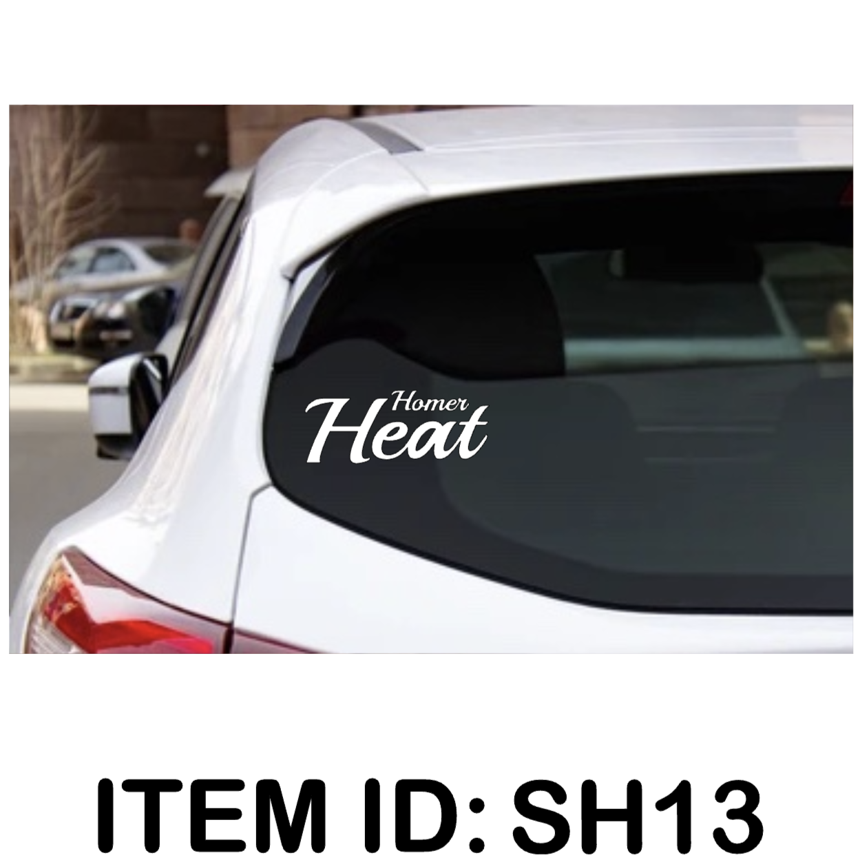 $15 Vehicle Window Decal.  5"