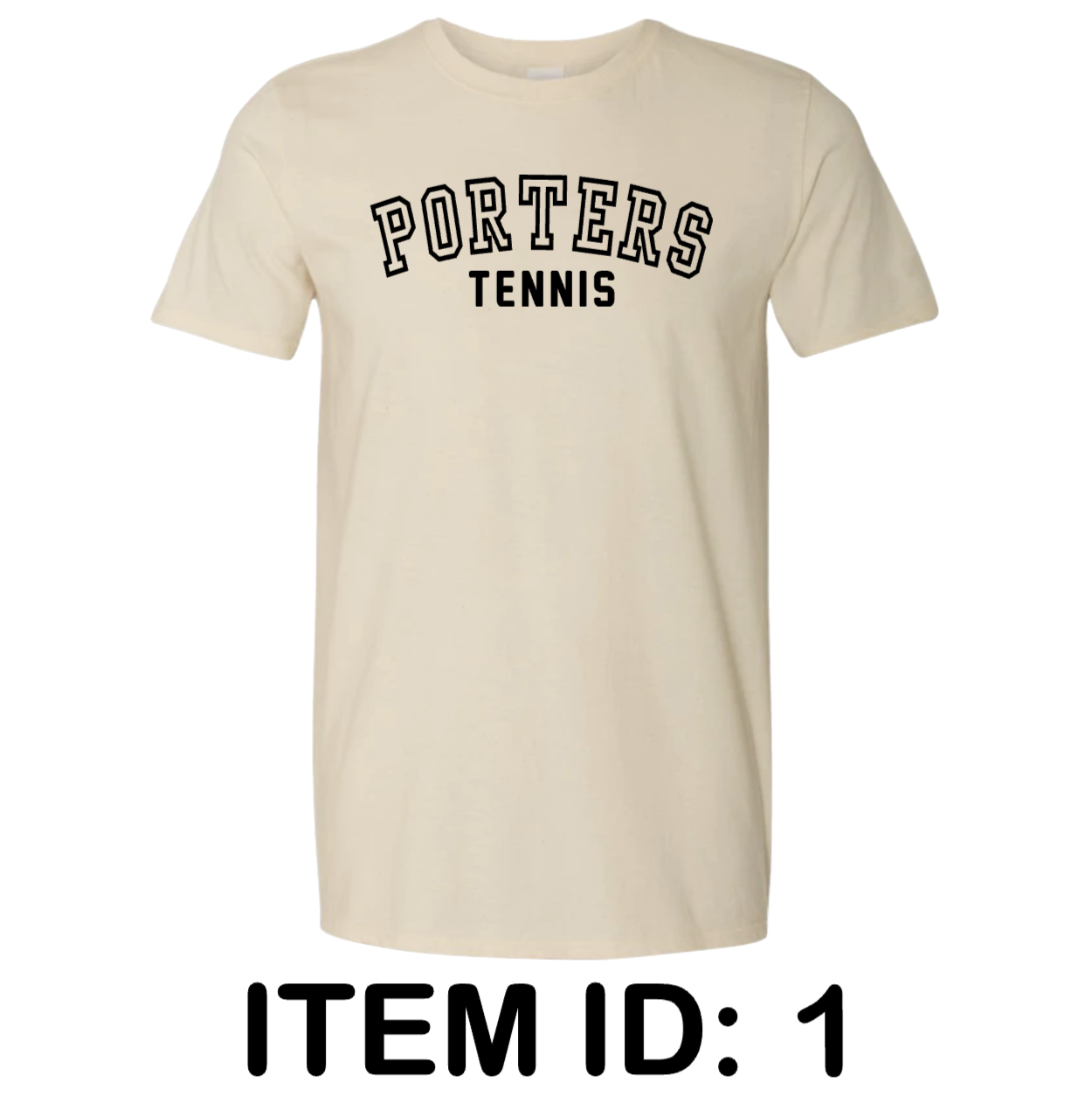 $19 Gildan Unisex Softstyle® T-Shirt - 64000 Color Shown:  Natural 
  Spec Sheet  📏