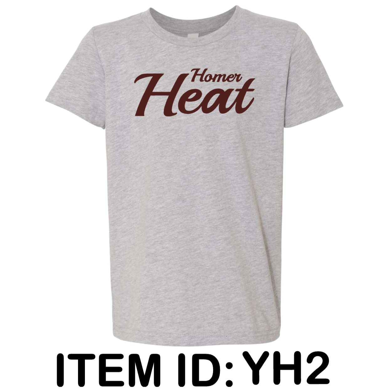 $20  Bella + Canvas - Youth CVC Jersey Tee - 3001YCVC  Color Shown:  Athletic Heather 
  Spec Sheet  📏