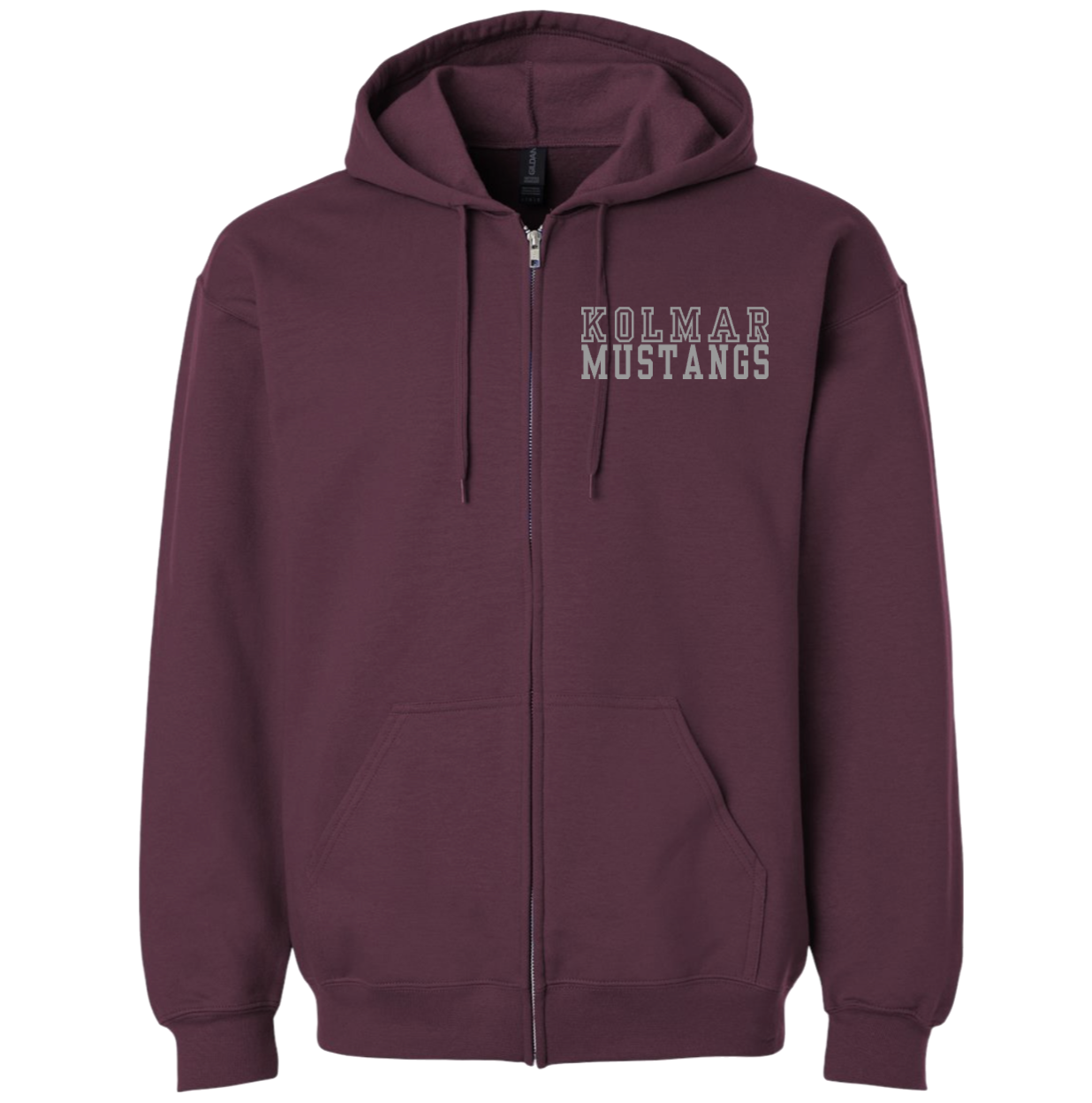 Item ID: U15 - Gildan Unisex Softstyle® Midweight Full-Zip Hooded Sweatshirt