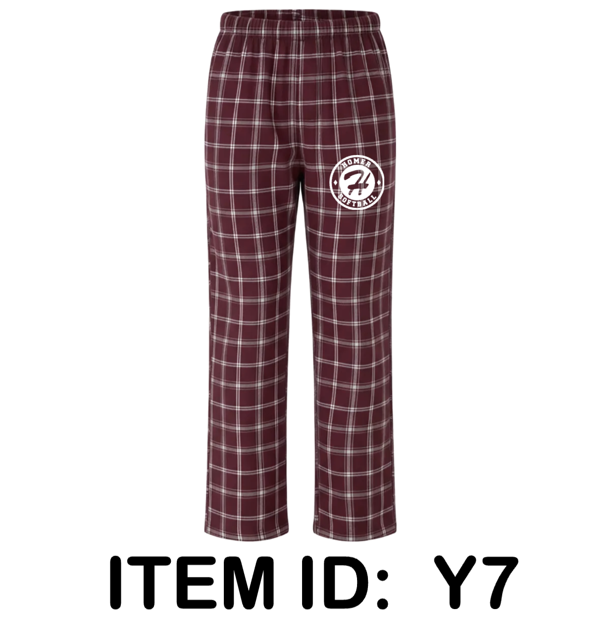 $40  Boxercraft - Youth Flannel Pants - BY6624 Color Shown:  Varsity Maroon Oxford 
  Spec Sheet  📏