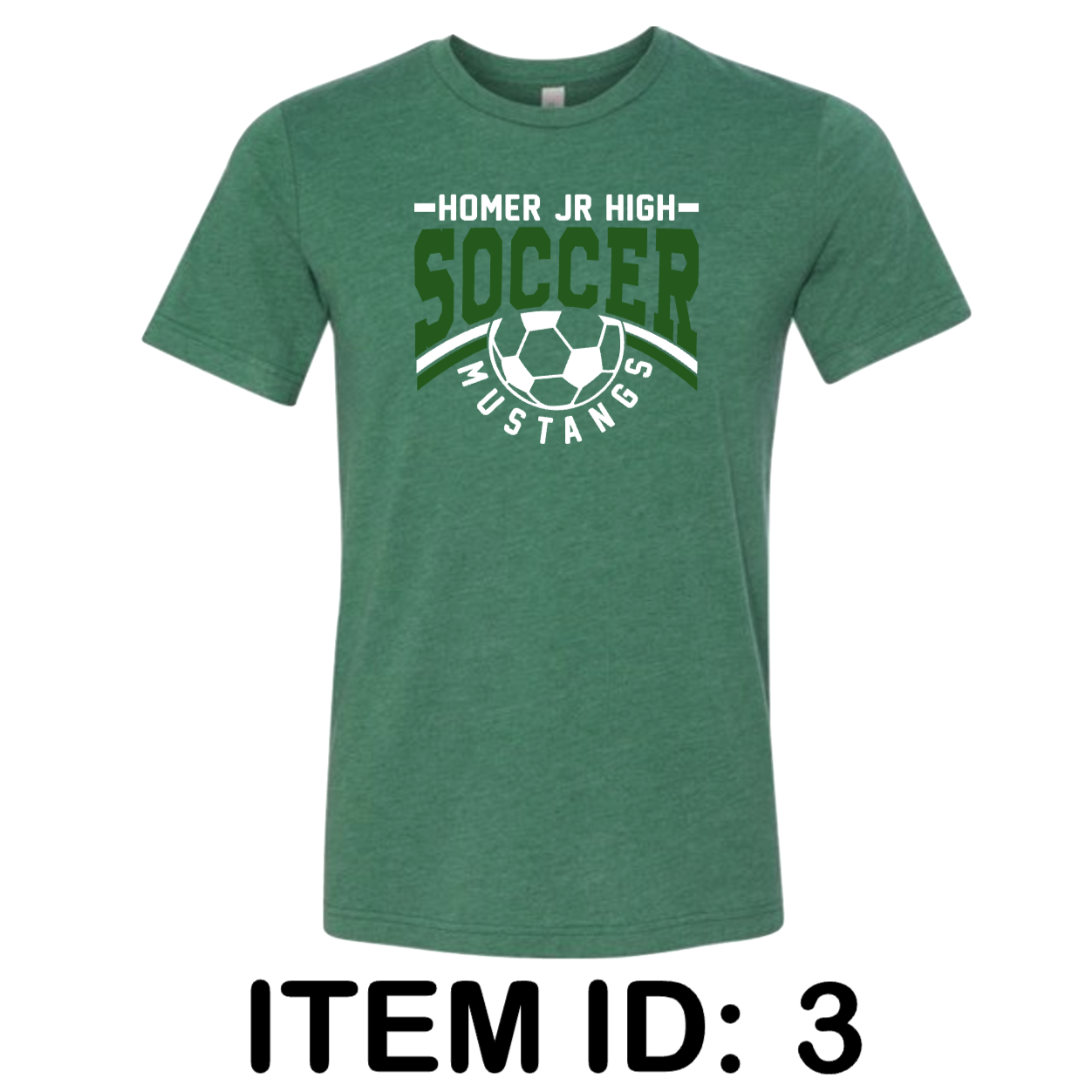 $20 Bella + Canvas Youth CVC Jersey Tee - 3001YCVC Color Shown:  Heather Green Grass 
  Spec Sheet  📏