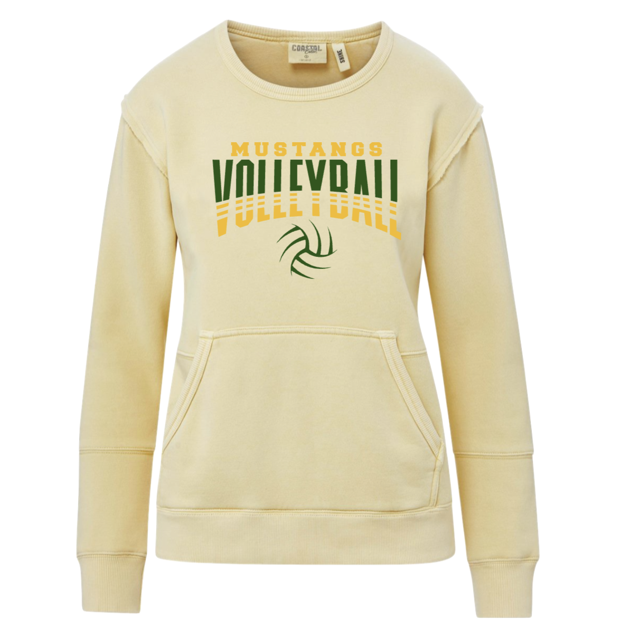    ITEM ID: L5   
   $46   
 
   
    MV Sport - Women's Coastal Color™ Sweatshirt - W25167 
    Color Shown: Sun Kissed 
      Spec Sheet  📏
   
 