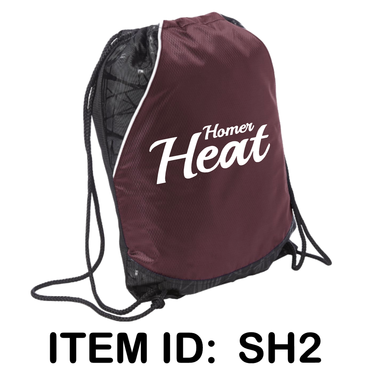 $28 Sport-Tek - Rival Cinch Pack - BST600 Color Shown:  Maroon 
  Spec Sheet  📏