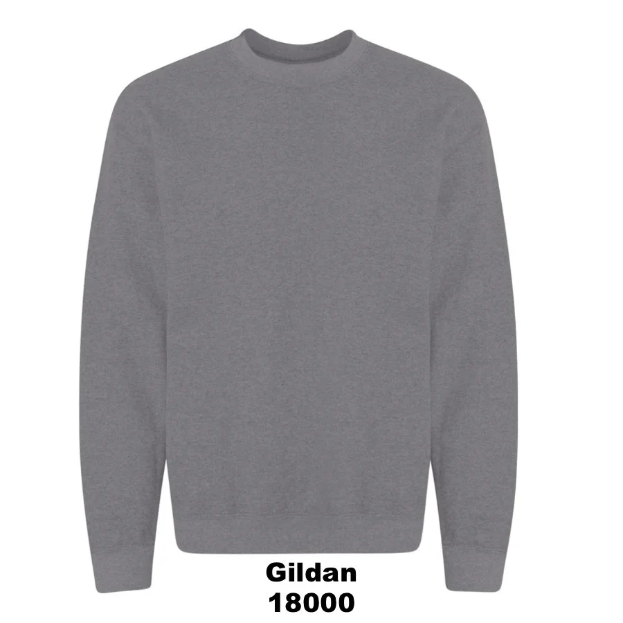 $30 Unisex Heavy Blend™ Crewneck Sweatshirt Color Shown:  Graphite Heather 
  Spec Sheet  📏