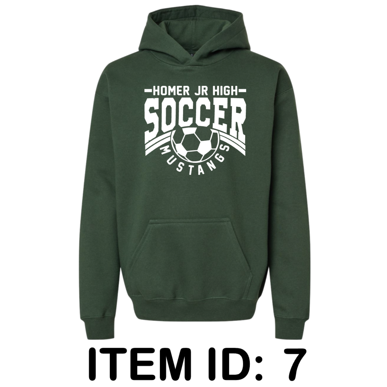 $40  Gildan Youth Softstyle® Midweight Hooded Sweatshirt - SF500B  Color Shown:  Forest Green 
  Spec Sheet  📏