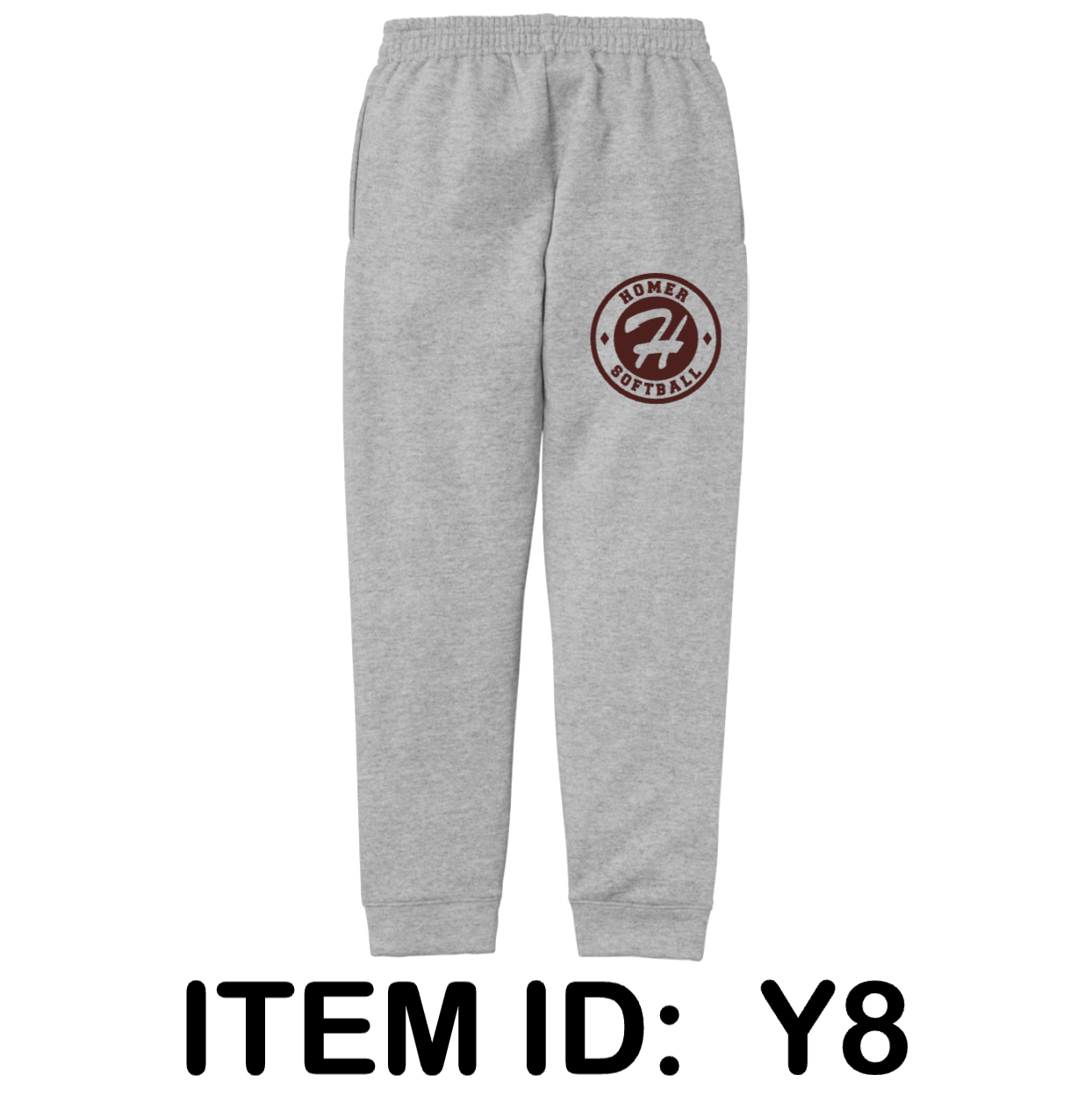 $40 Port & Co™ - Core Fleece Jogger - PC78YJ Color Shown:  Athletic Heather 
  Spec Sheet  📏
