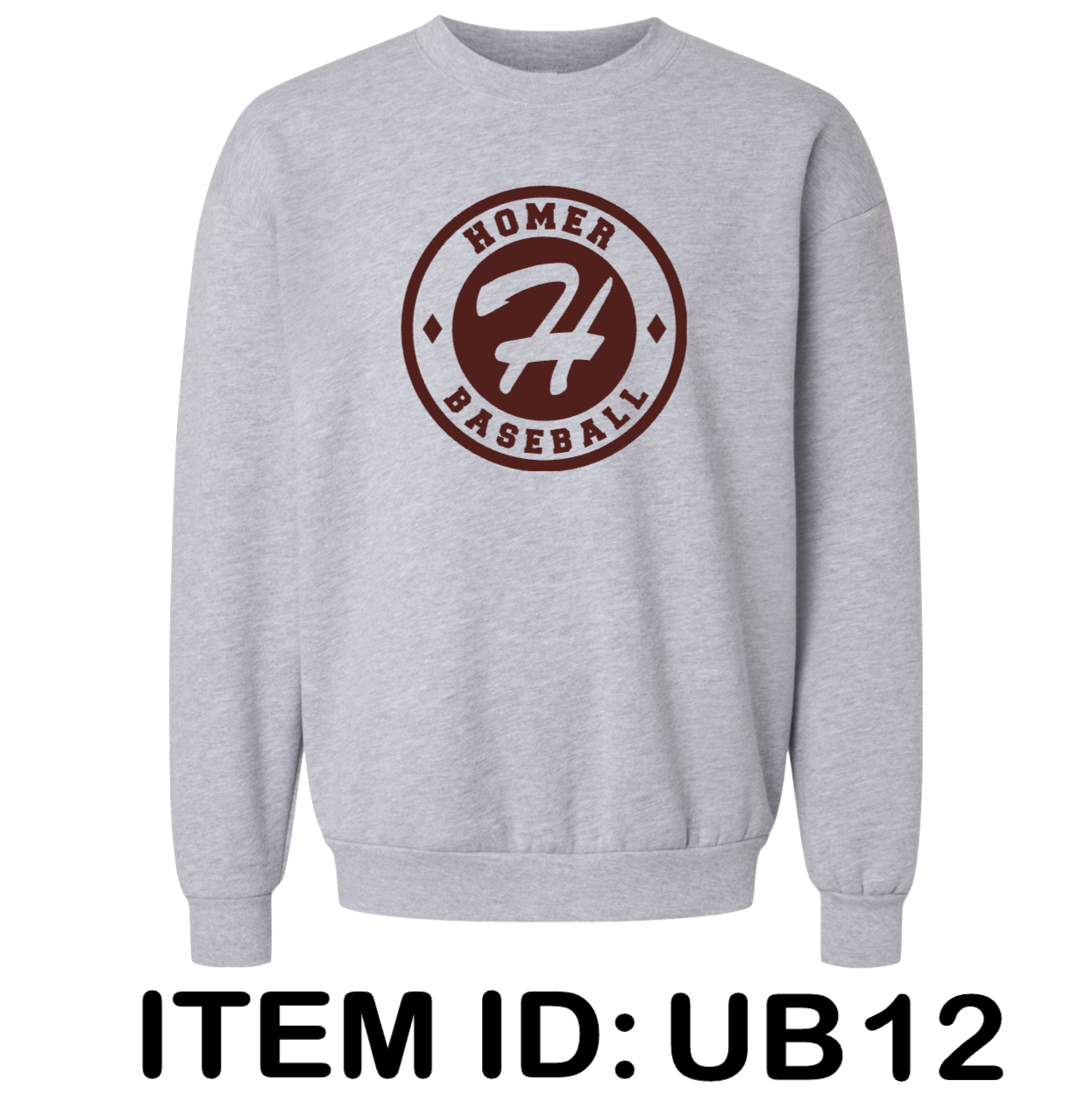$40 American Apparel - Unisex ReFlex Fleece Crewneck Sweatshirt - RF496 Color Shown:  Heather Grey 
  Spec Sheet  📏