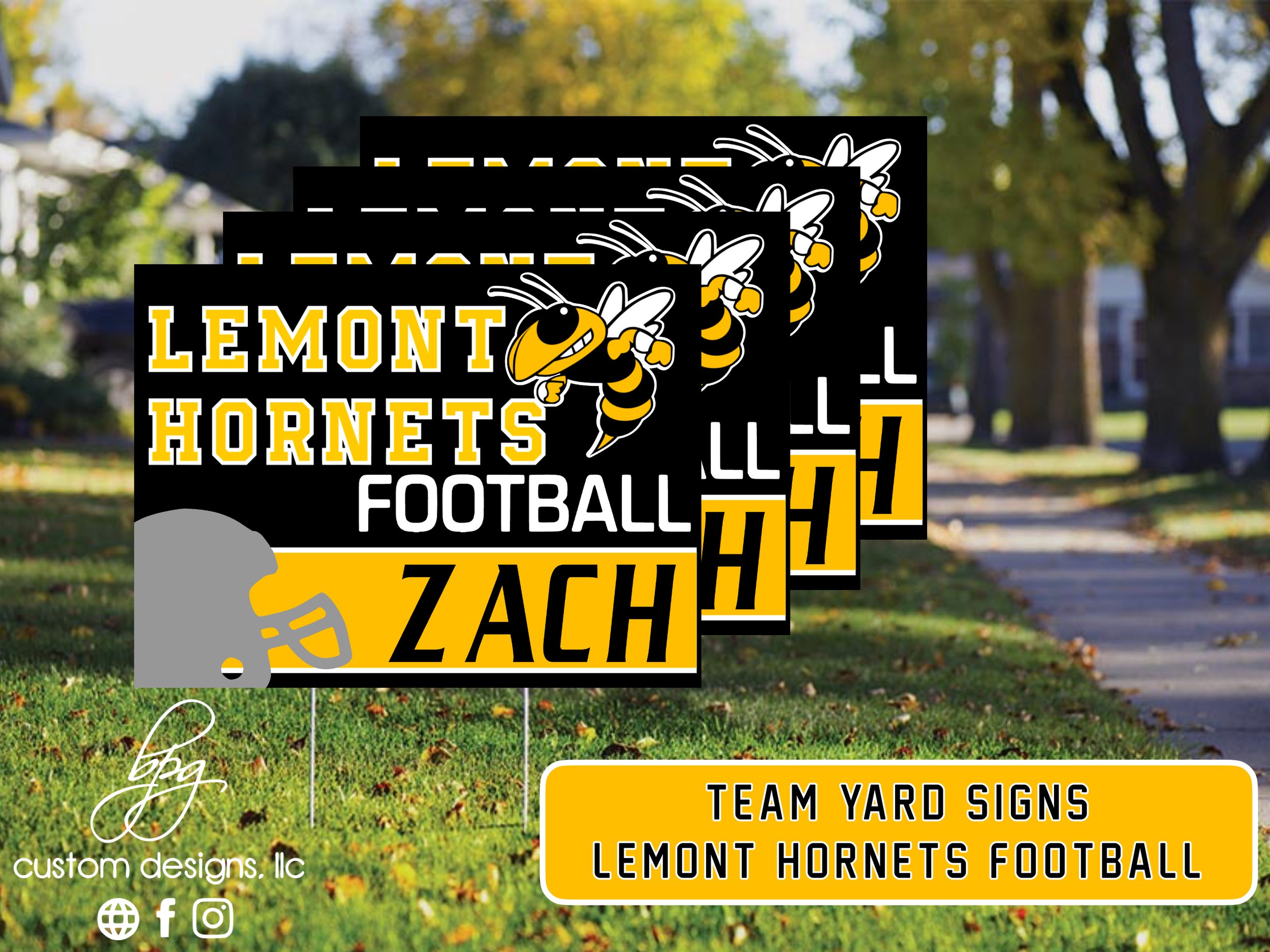 Lemont Hornets Team Yard Signs.jpeg