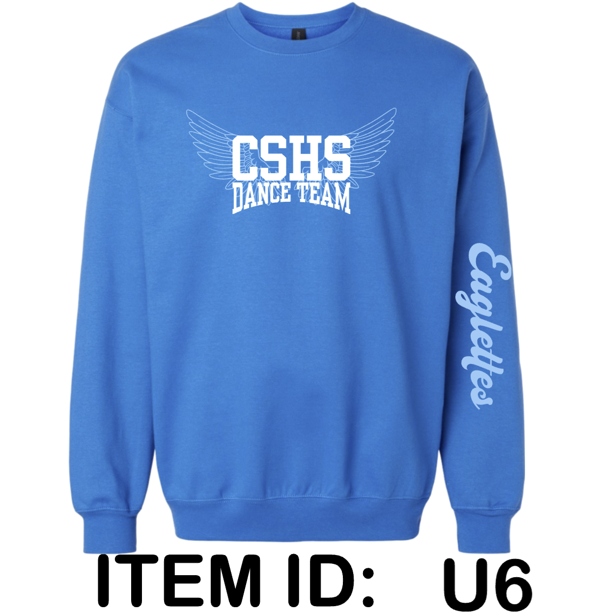 $43 Gildan - Unisex Softstyle® Midweight Crewneck Sweatshirt - SF000 Color Shown:  Royal 
  Spec Sheet  📏