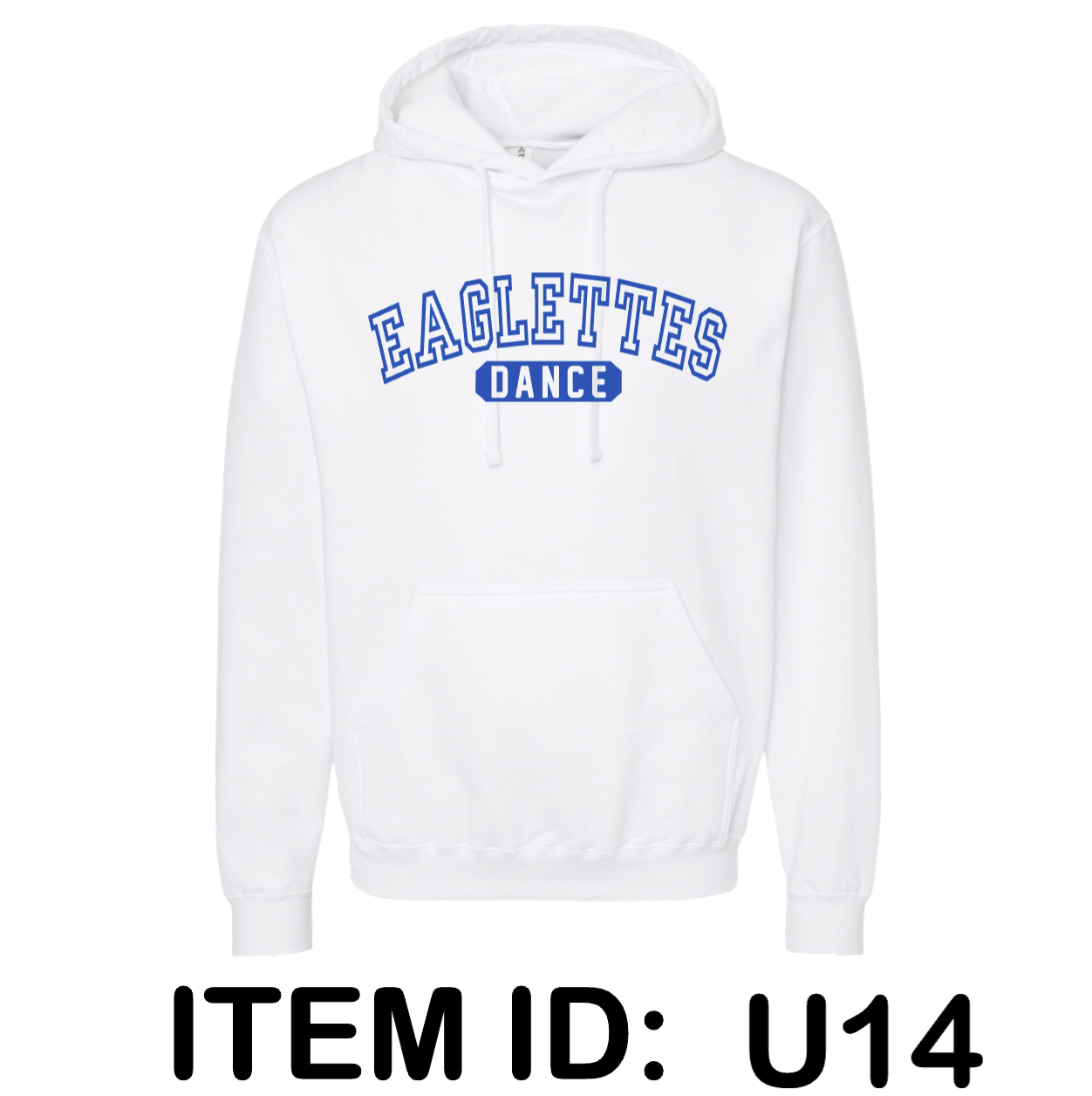 $40 Tultex - Unisex Fleece Hooded Sweatshirt - 320 Color Shown: White 
  Spec Sheet  📏

