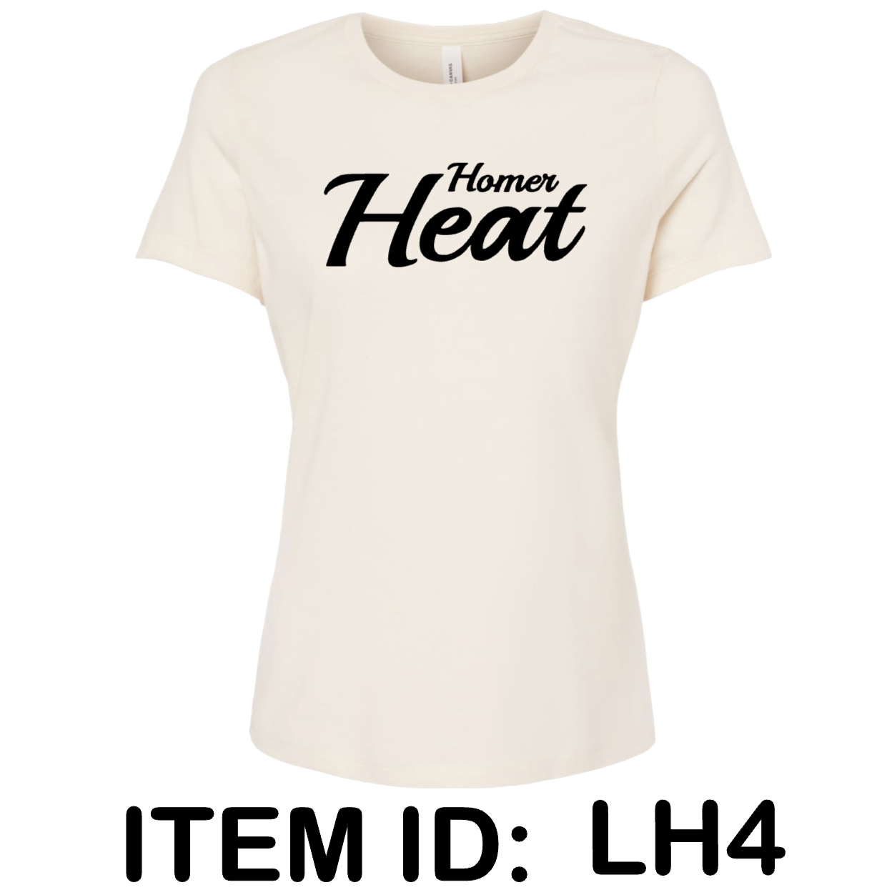 $22 Bella + Canvas - Women’s Relaxed Jersey Tee - 6400CVC Color Shown:  Heather Natural 
  Spec Sheet  📏