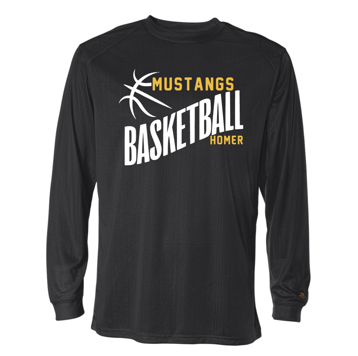 **TEAM WARM-UP** Badger Unisex B-Core Long Sleeve T-Shirt - 4104