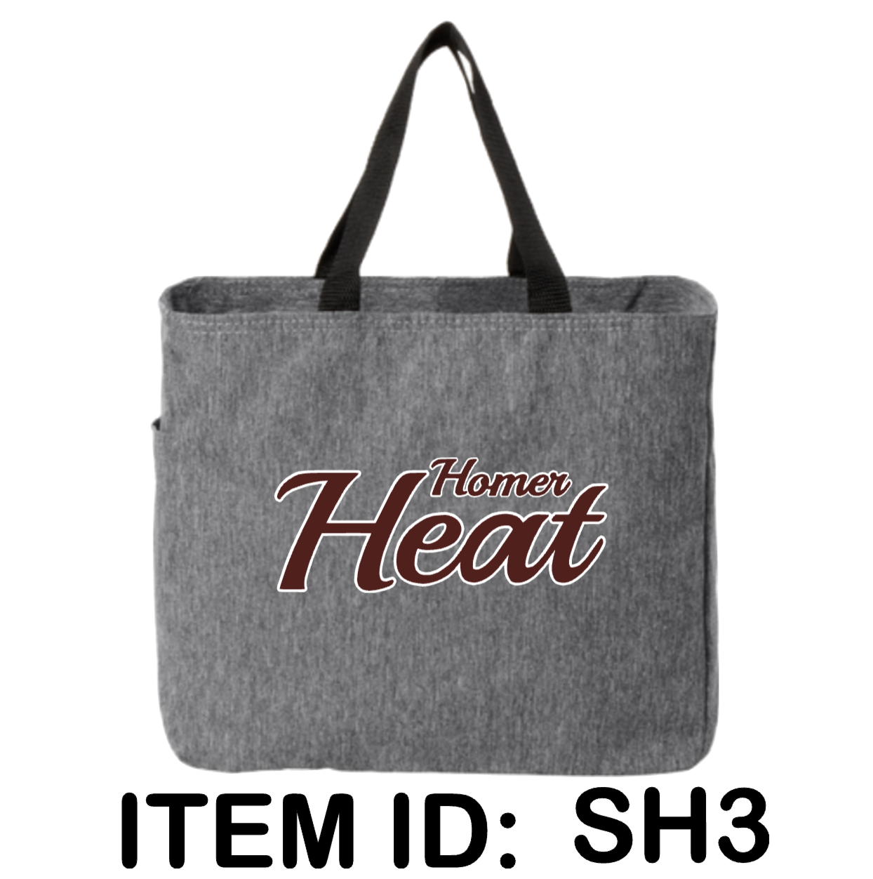 $30 Port Authority - Essential Tote - B0750 Color Shown:  Heather Grey 
  Spec Sheet  📏