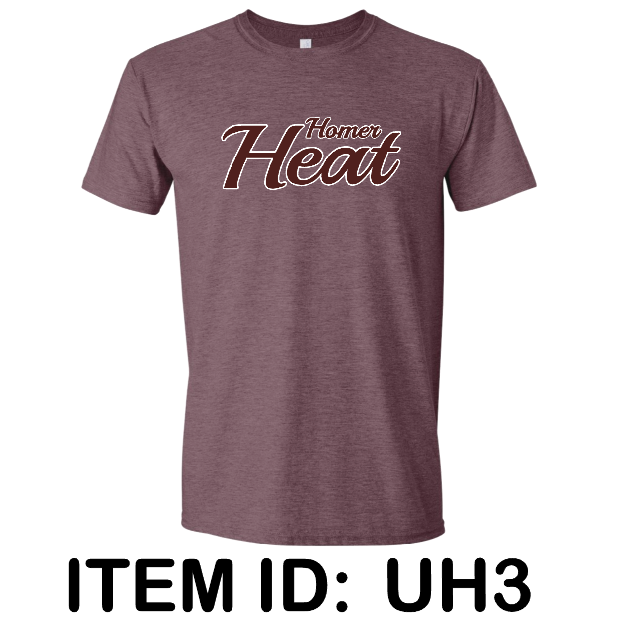 $20  Gildan - Unisex Softstyle® T-Shirt - 64000 Color Shown:  Heather Maroon 
  Spec Sheet  📏