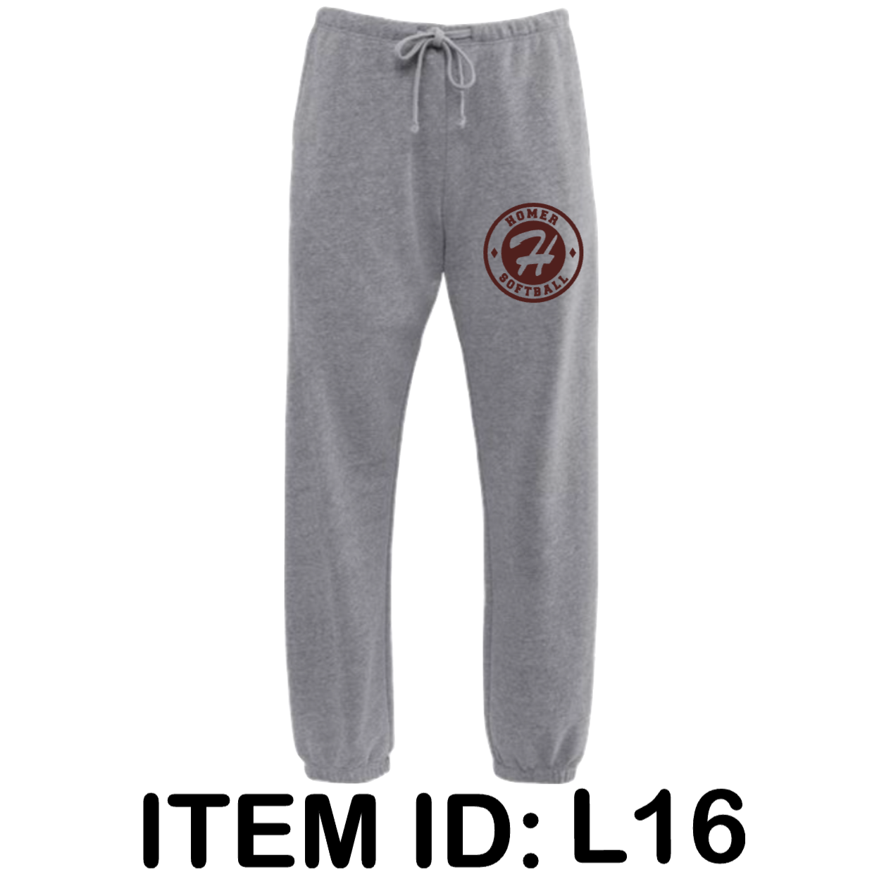 $40 Next Level - Women's Laguna Sueded Sweatpants - 9884 Color Shown: Heather Grey 
  Spec Sheet  📏