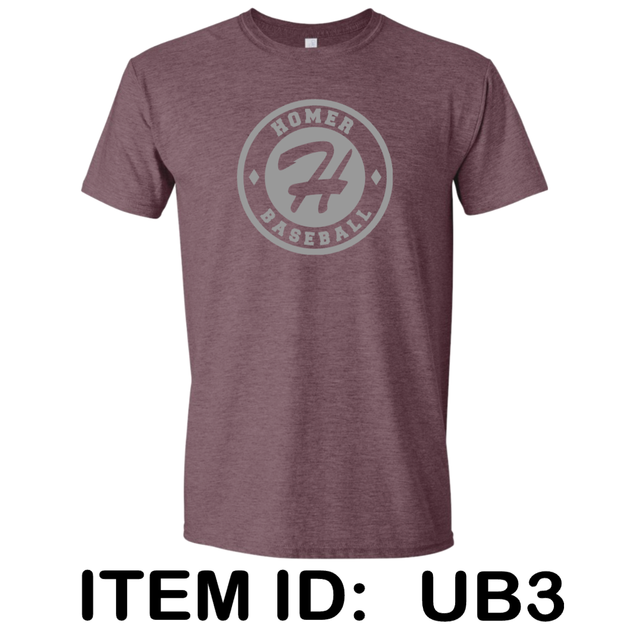 $20  Gildan - Unisex Softstyle® T-Shirt - 64000 Color Shown:  Heather Maroon 
  Spec Sheet  📏